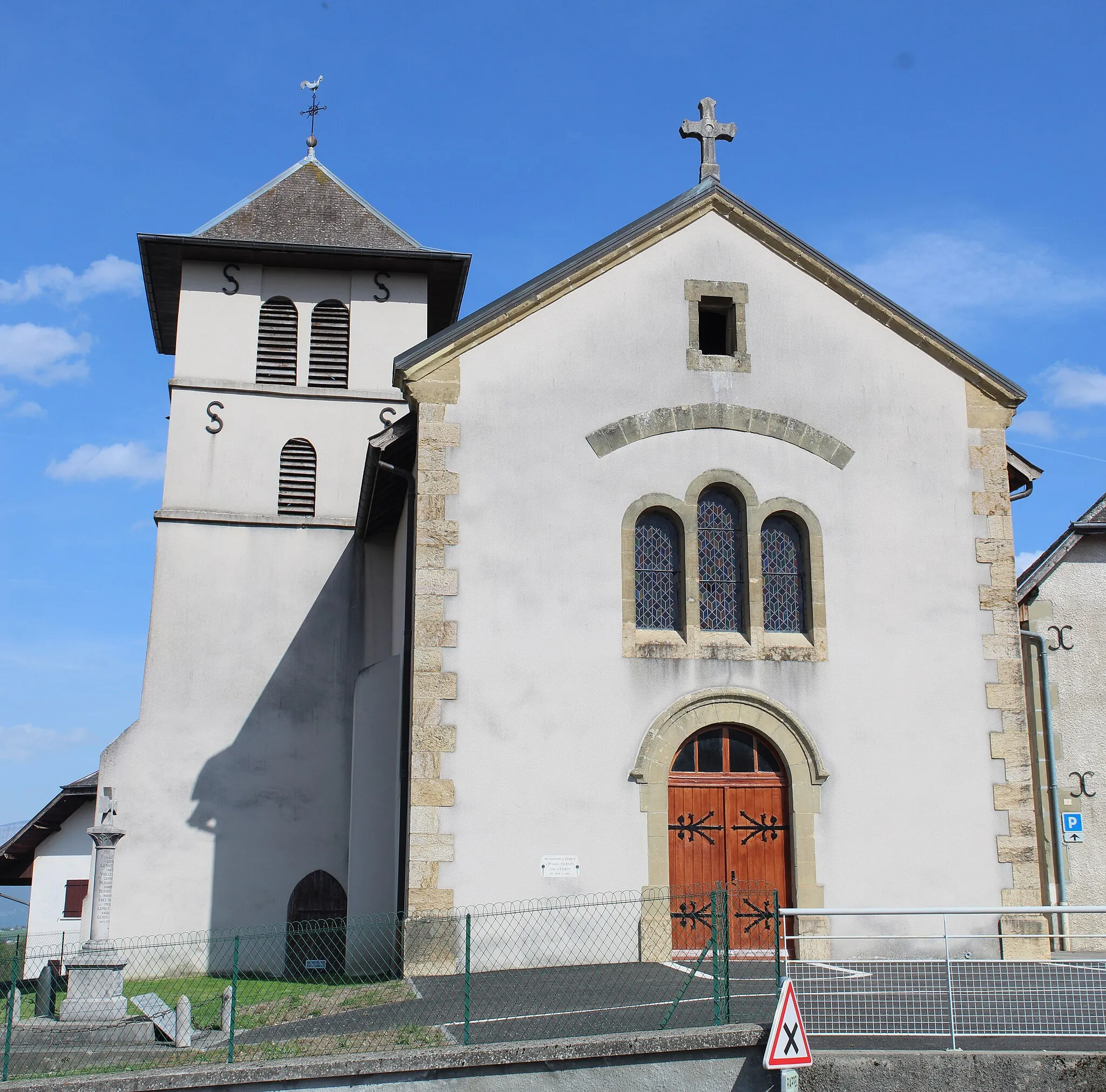 Photo showing: Église de la Conversion-de-Saint-Paul d'Étercy.