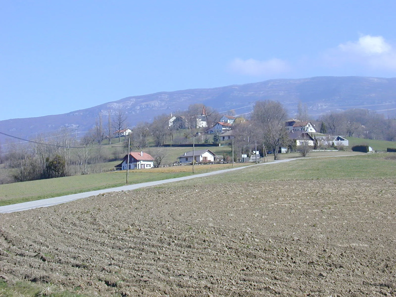 Photo showing: Village of Chessenaz, Haute-Savoie, France.