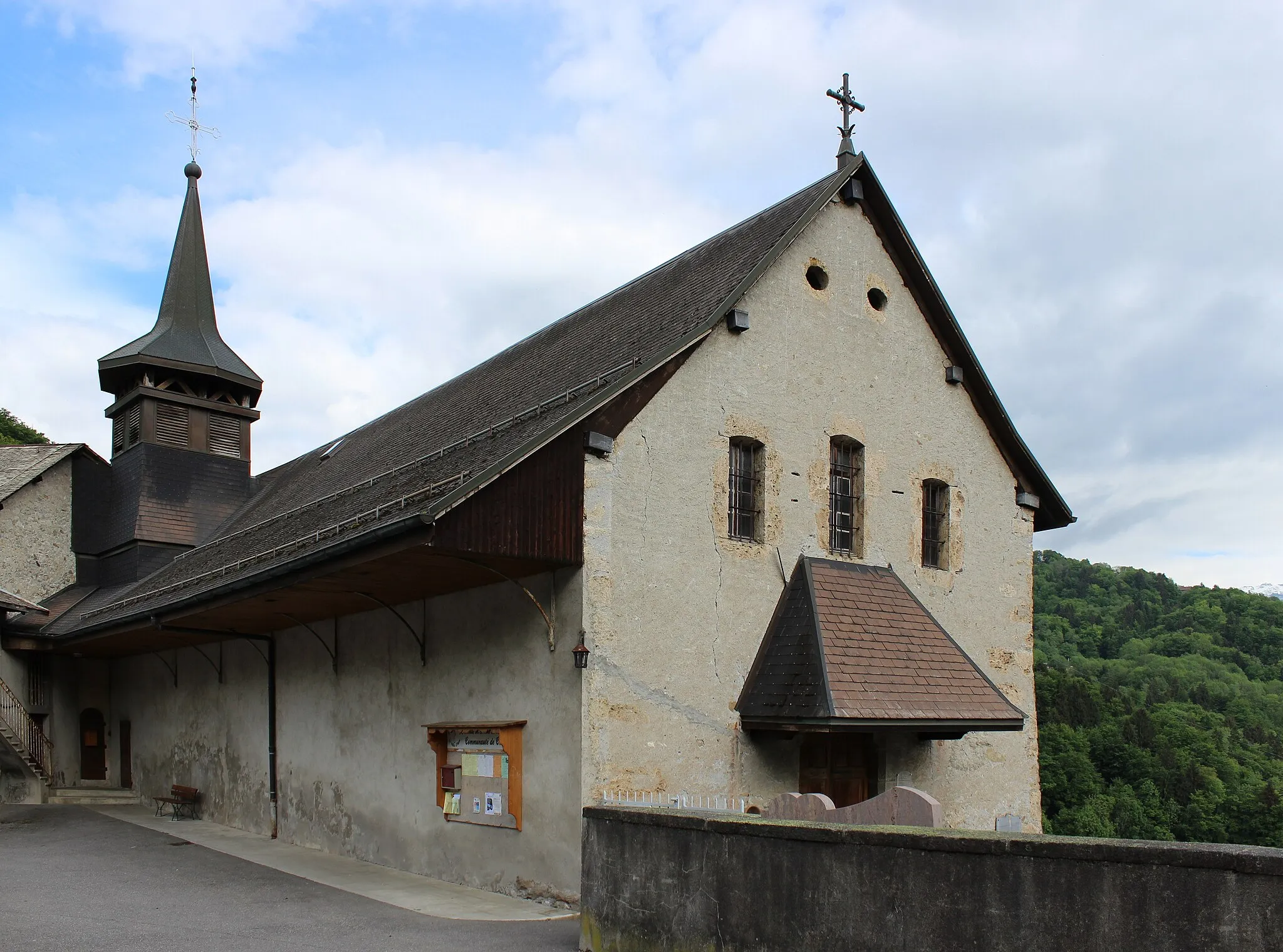 Photo showing: Église de Châtillon-sur-Cluses.