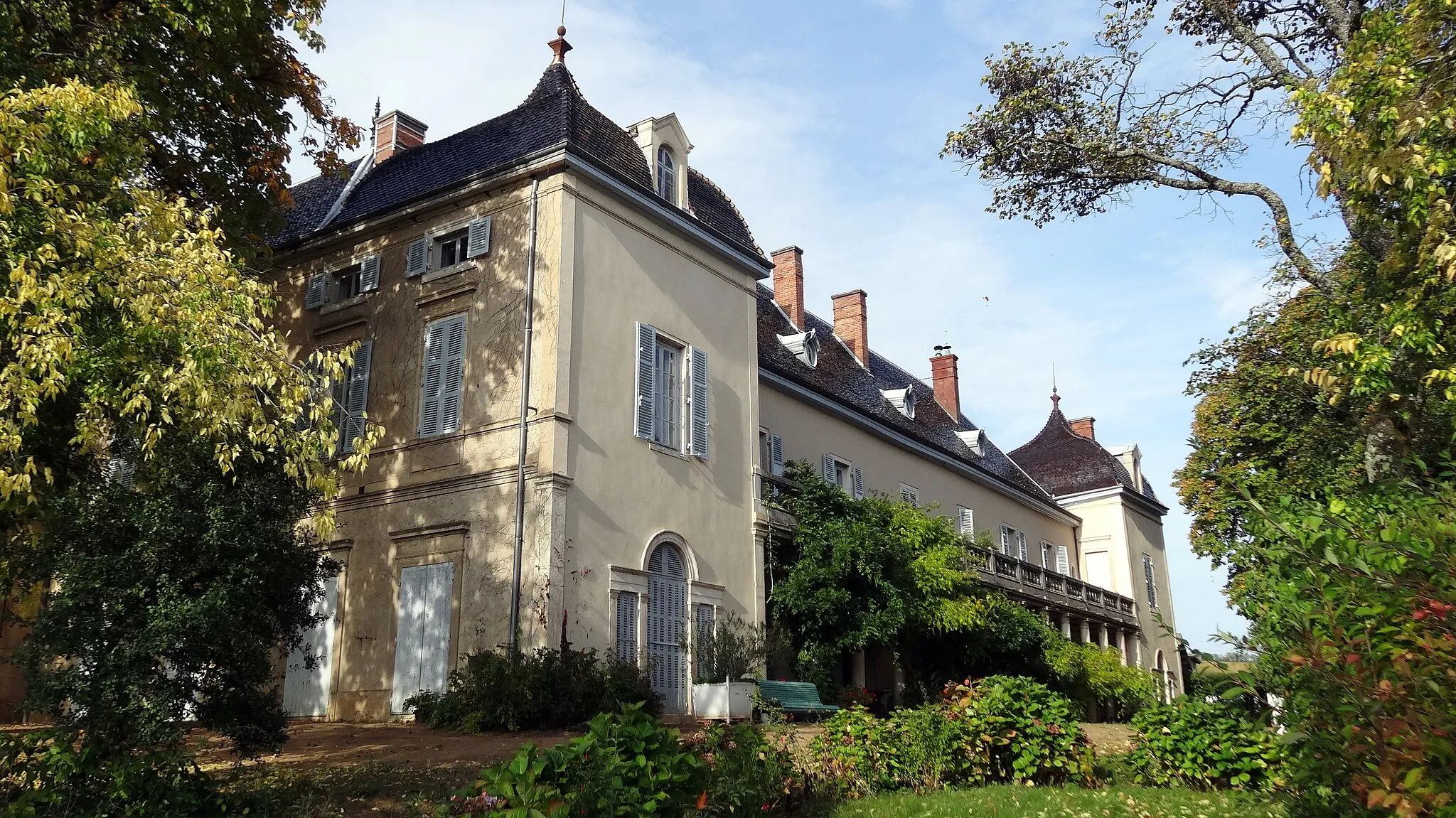 Photo showing: Château du Bluizard Saint Etienne la Varenne 69 France