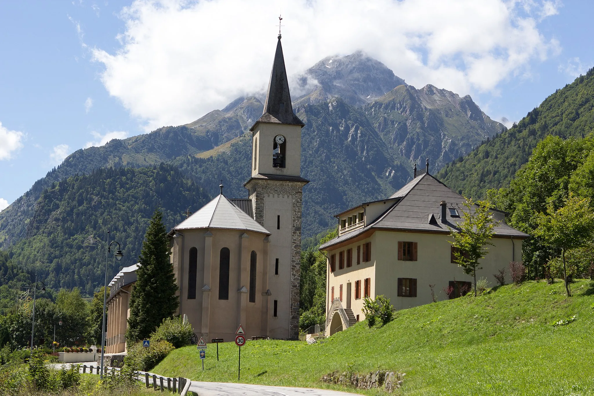 Photo showing: Église de Saint-Colomban-des-Villards / Saint-Colomban-des-Villards / Savoie / France