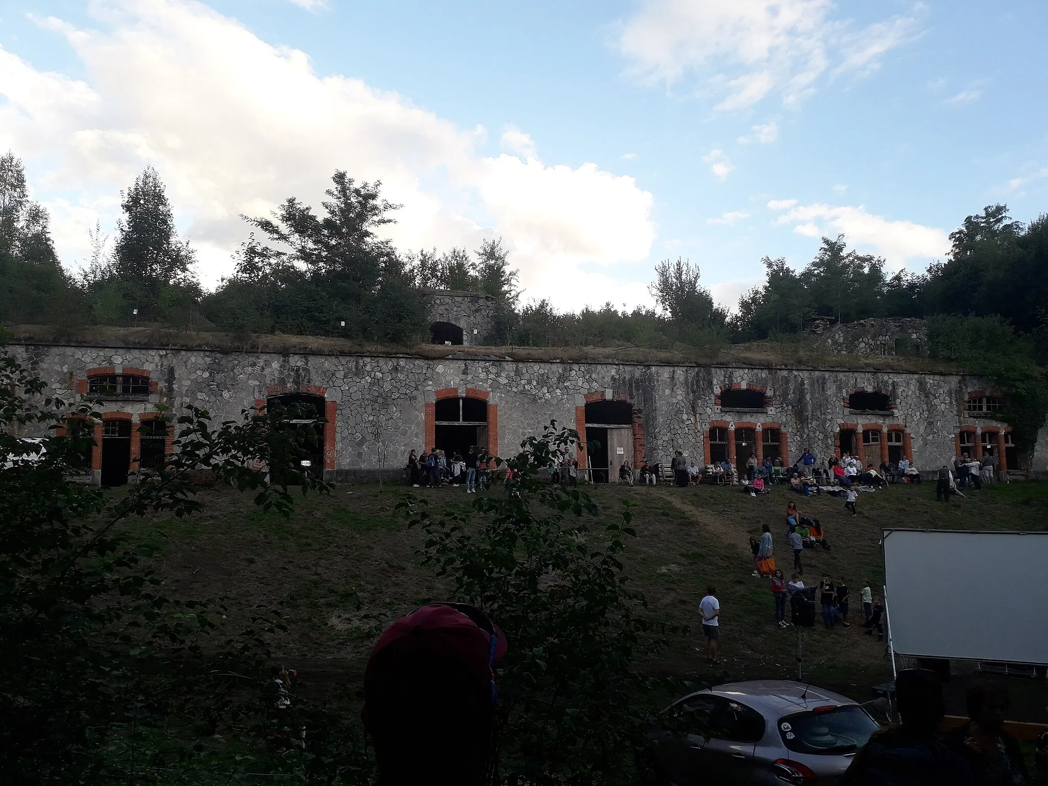 Photo showing: Visit of the fortress