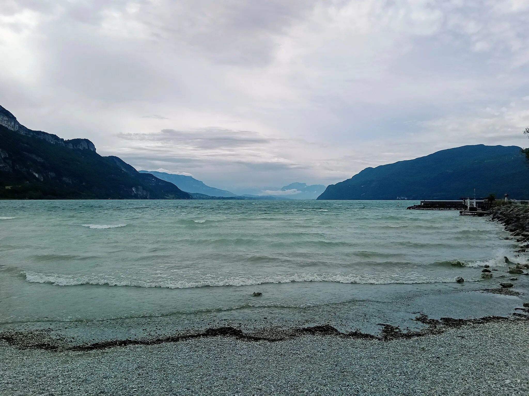 Photo showing: Lac du Bourget à Châtillon, Chindrieux, Savoie, France