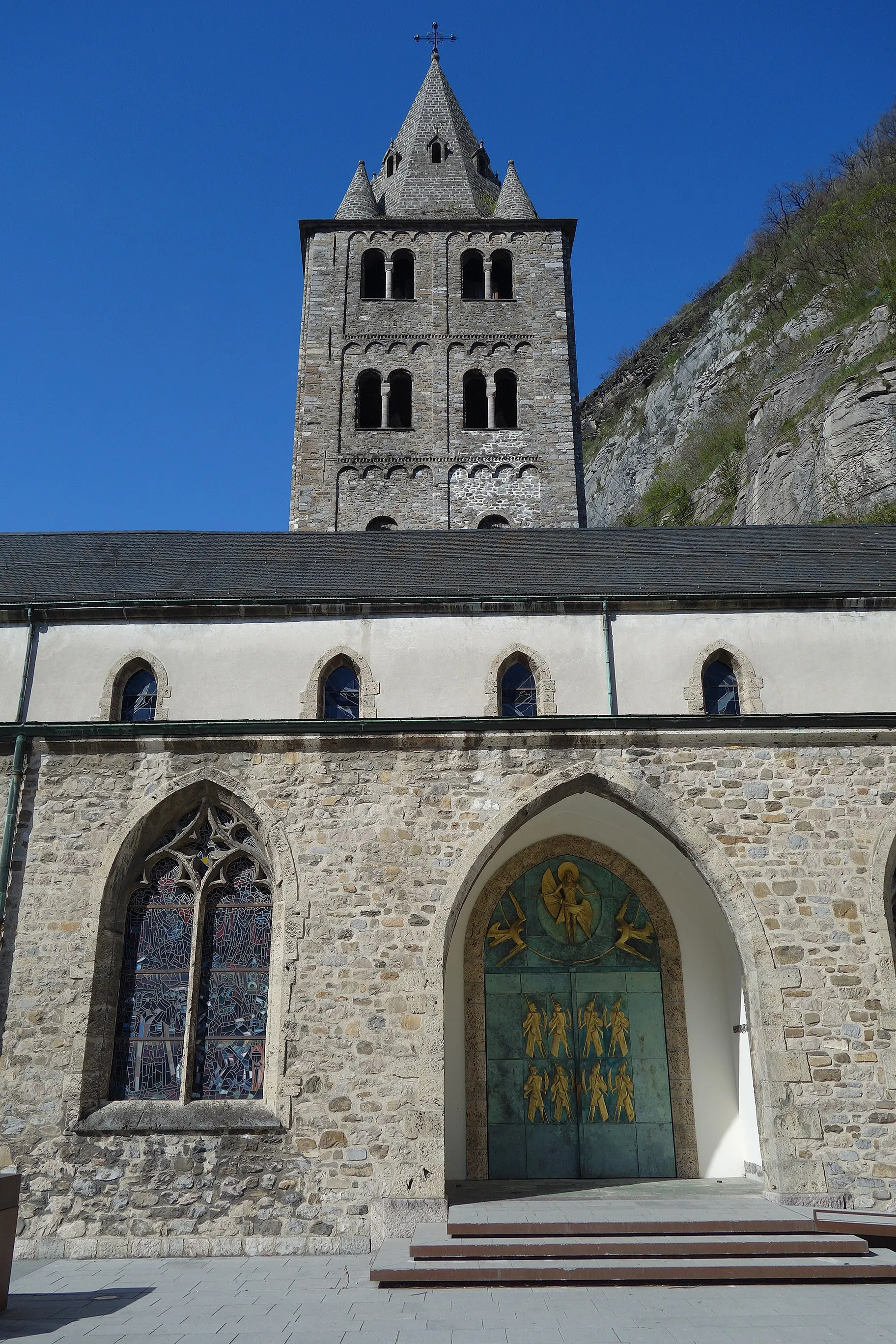 Photo showing: Abtei Saint-Maurice VS, Schweiz