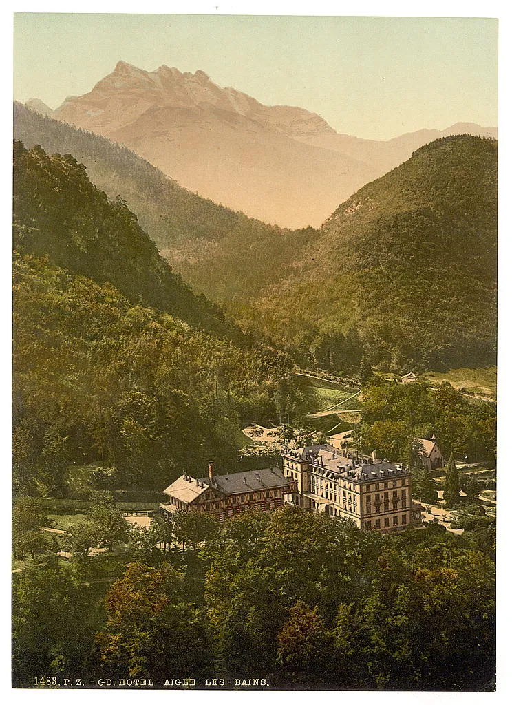 Photo showing: Hotel Aigle, Vaud Canton of Switzerland.