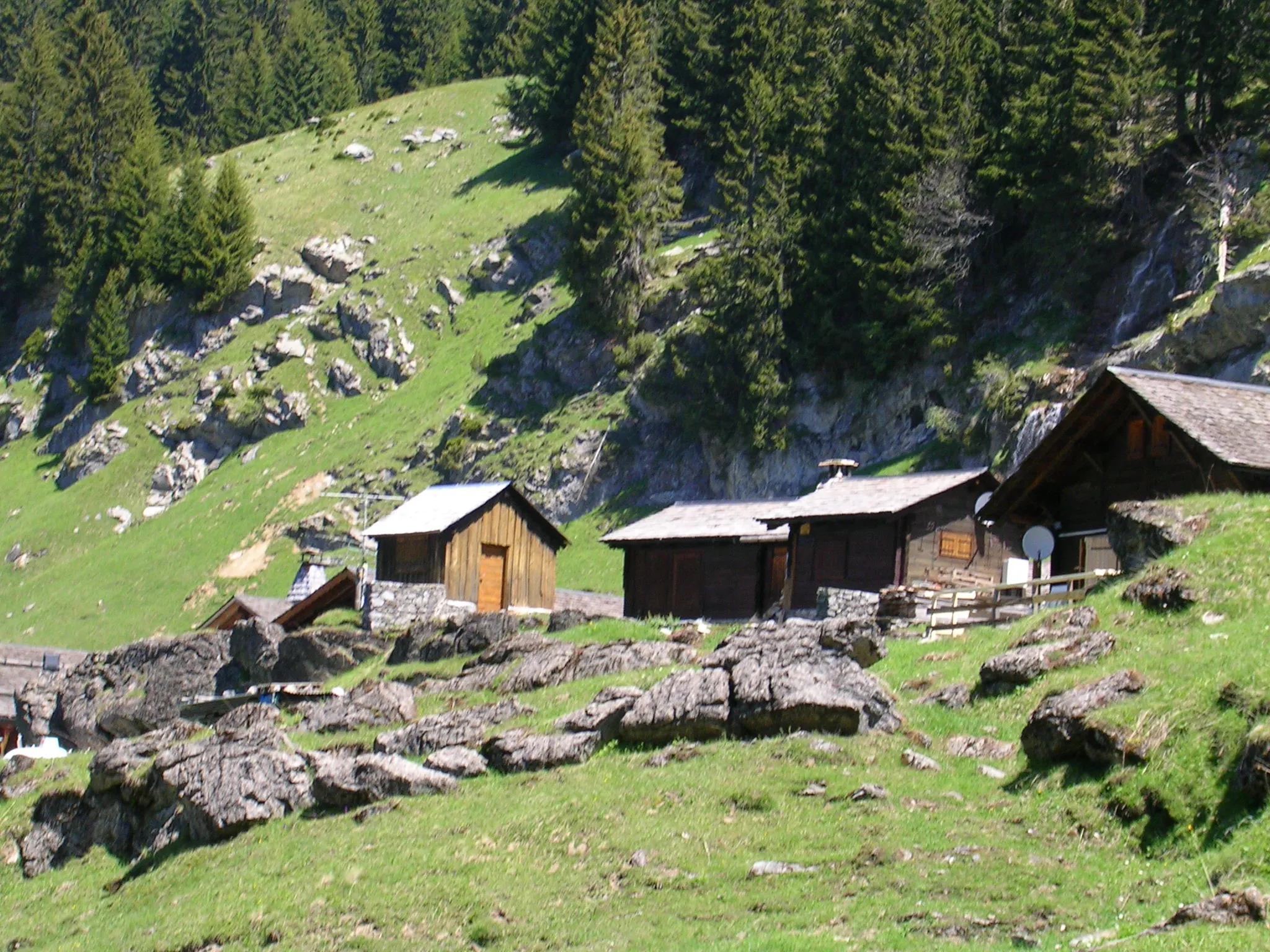 Photo showing: Chalets des Lindarets.