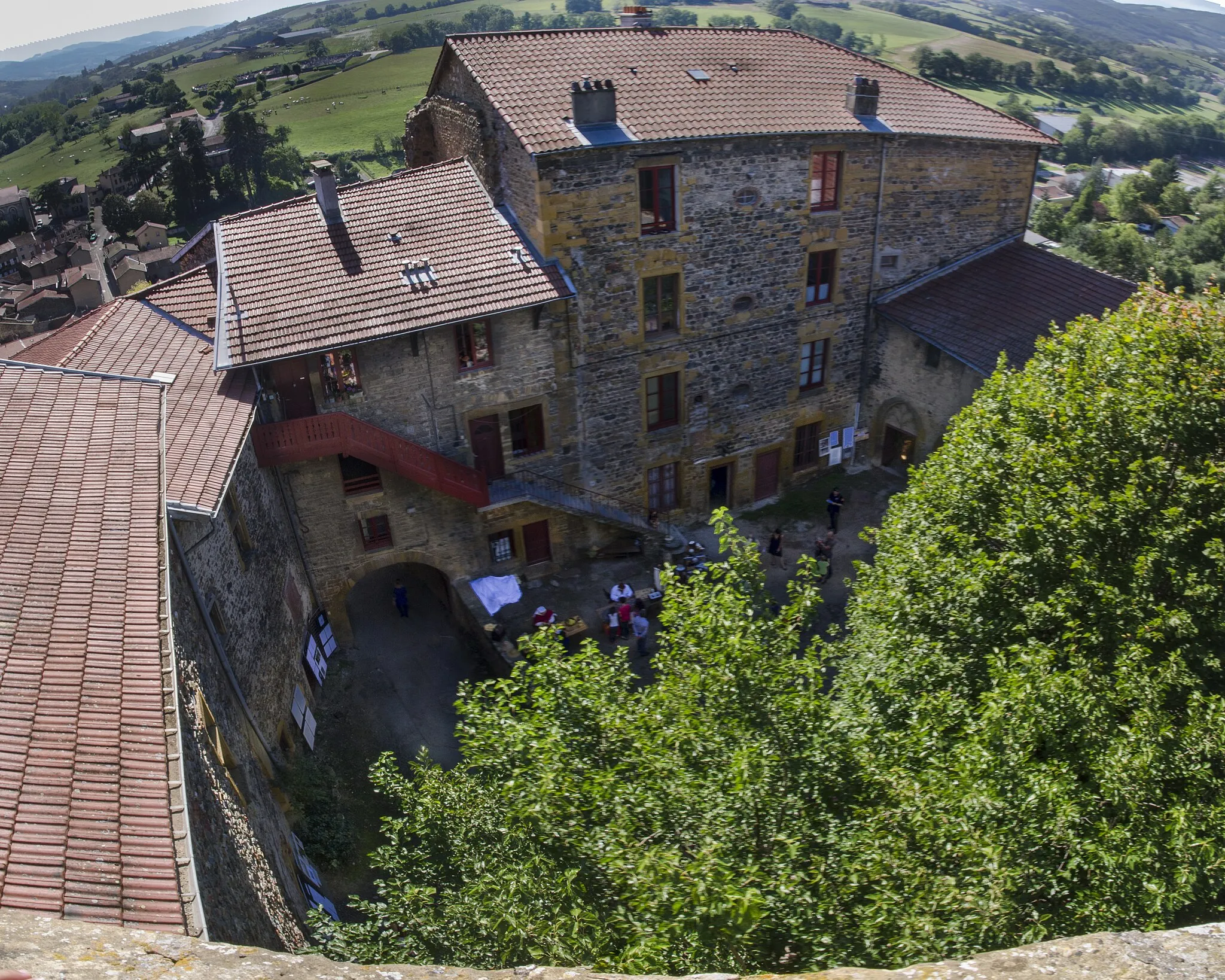 Photo showing: This building is indexed in the base Mérimée, a database of architectural heritage maintained by the French Ministry of Culture, under the reference PA69000013 .