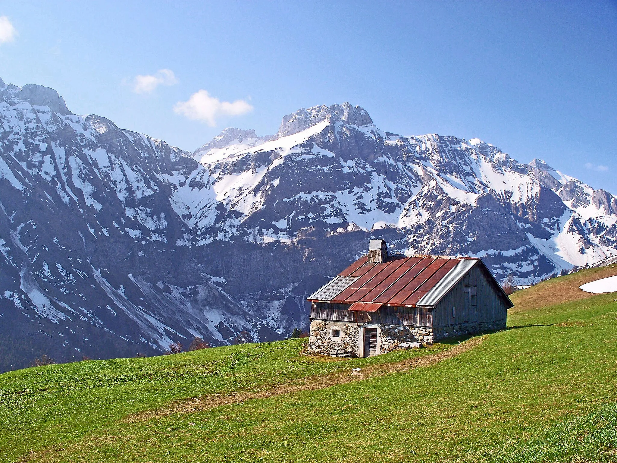 Photo showing: Vieux chalet d'alpage