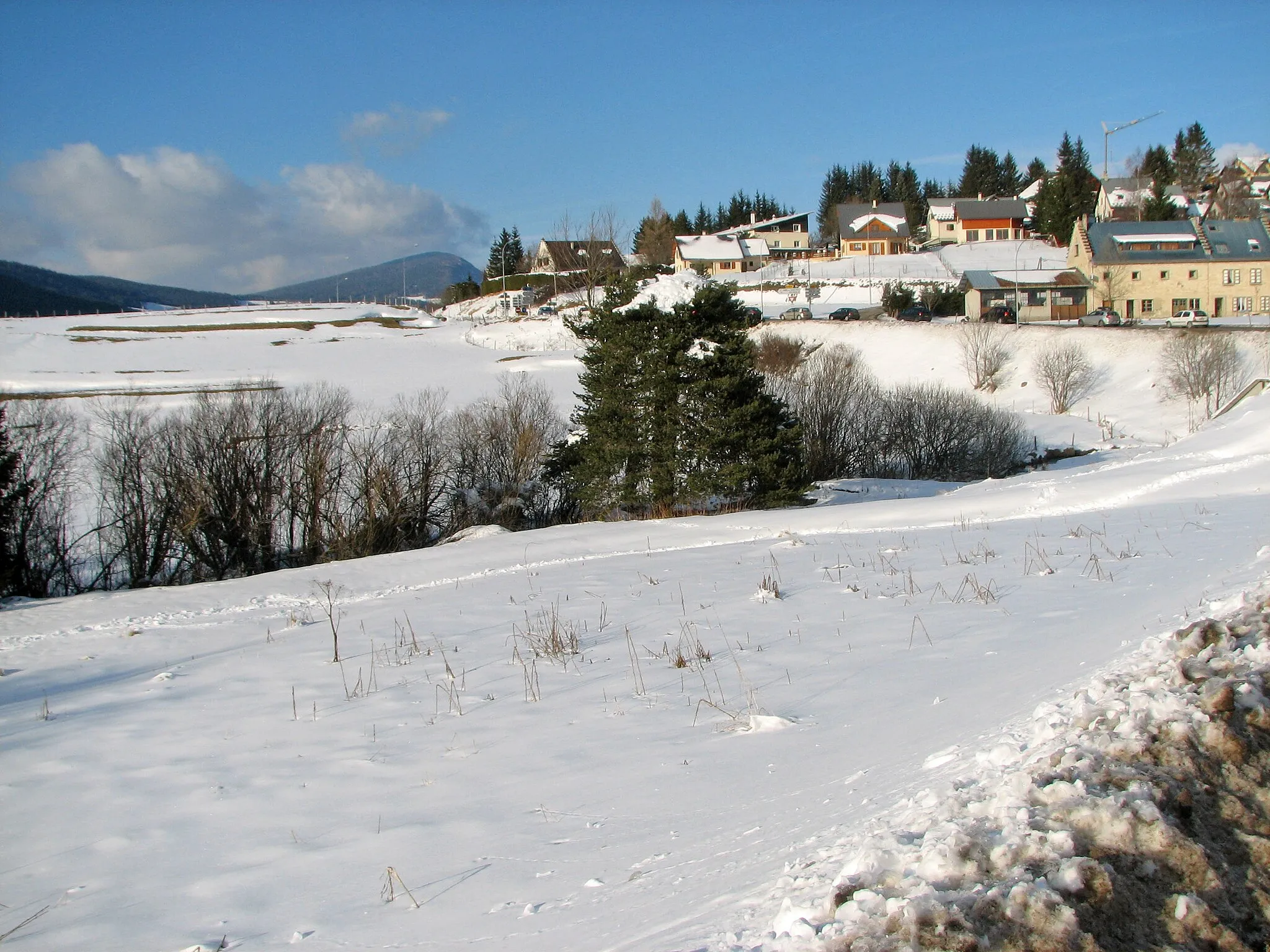 Photo showing: Paysage de neige à Villard-de-Lans (mars 2009)