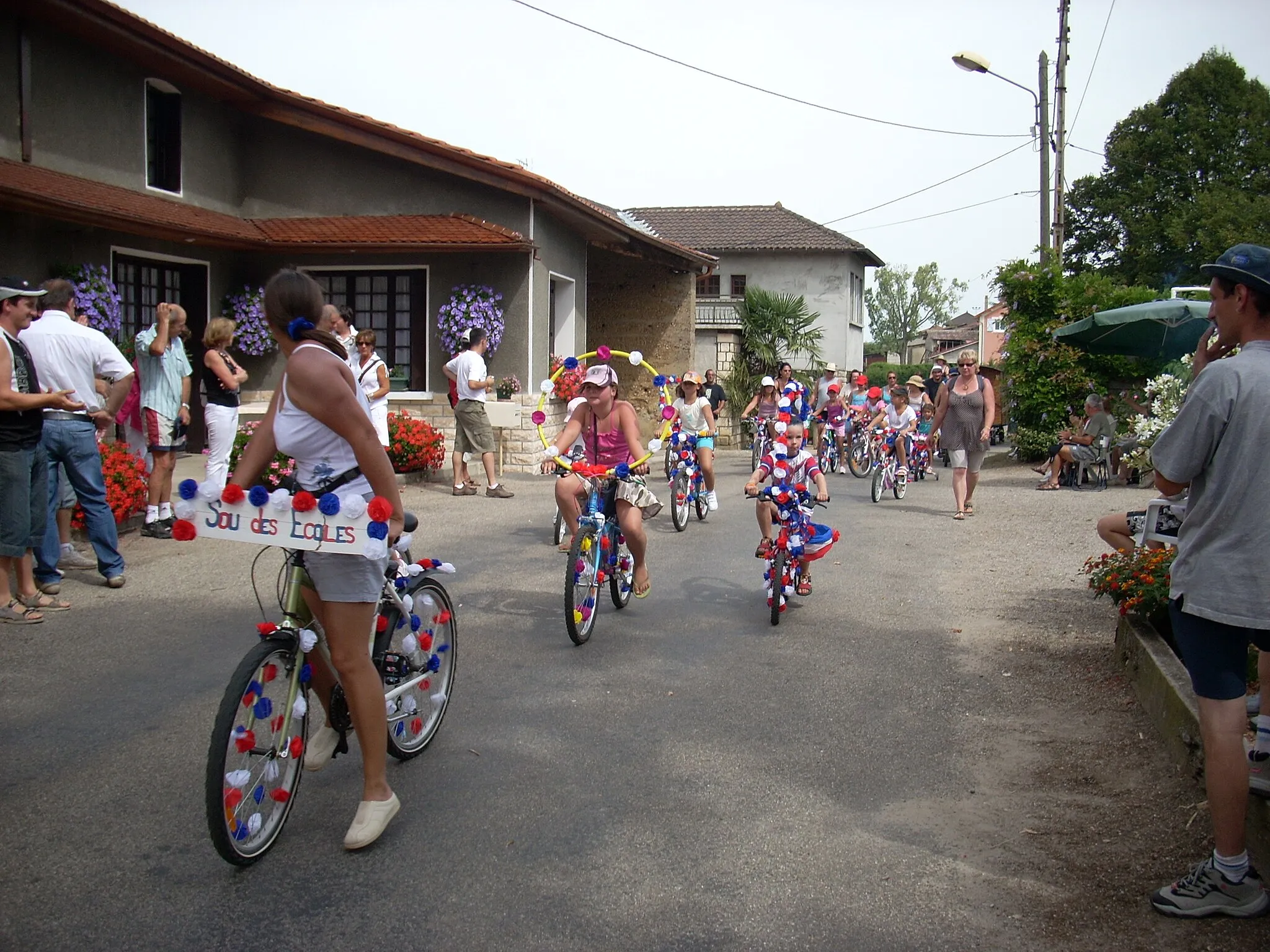 Photo showing: Les vélos fleuris