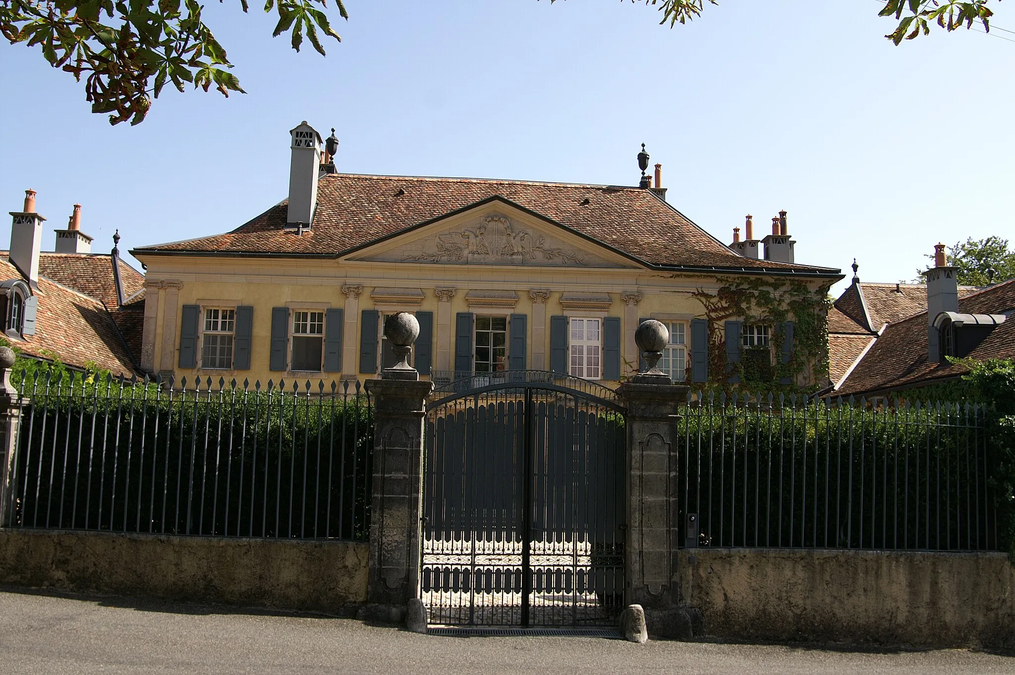 Photo showing: Château de Vincy à Gilly.