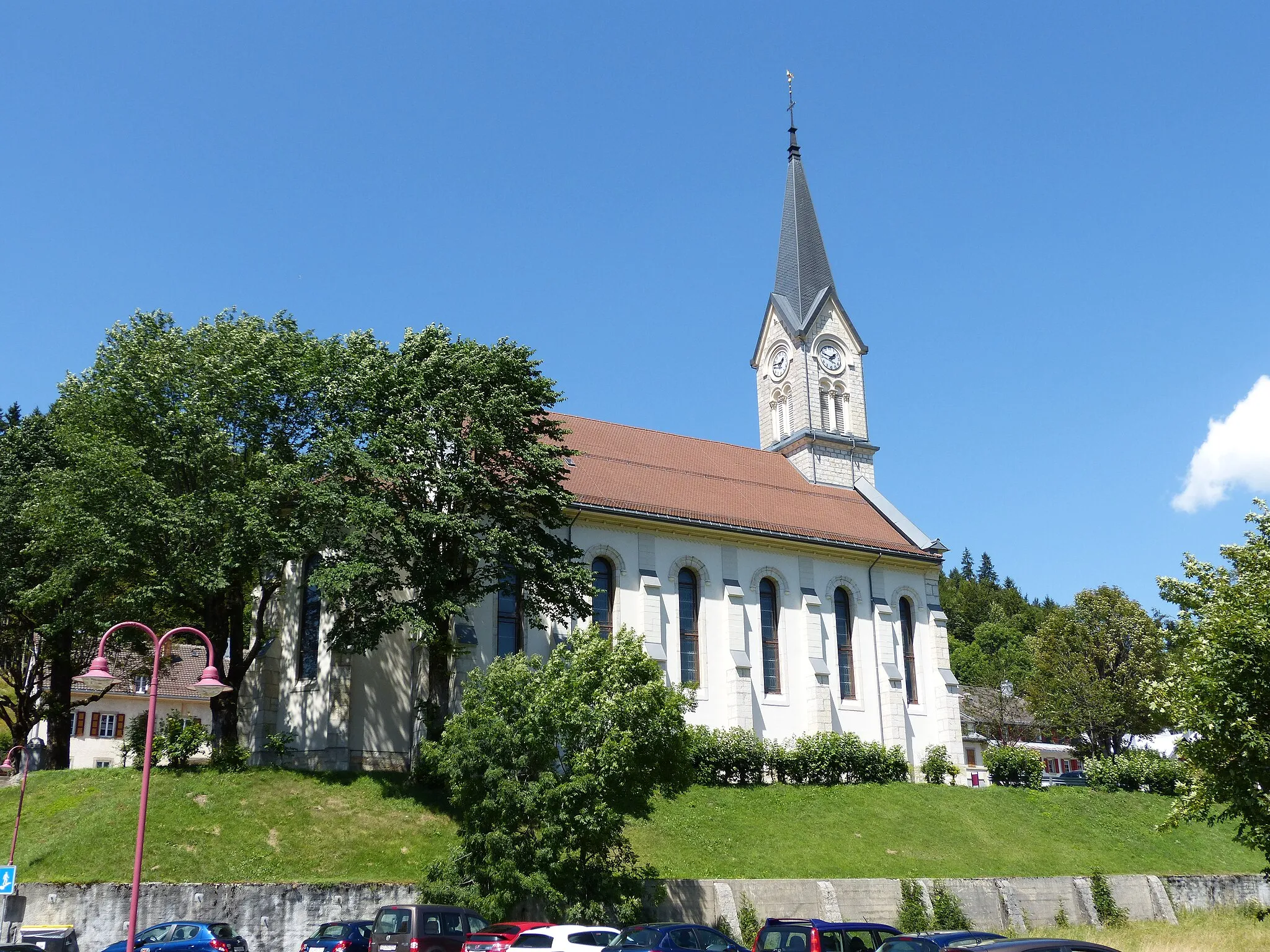 Photo showing: Temple in Le Sentier.