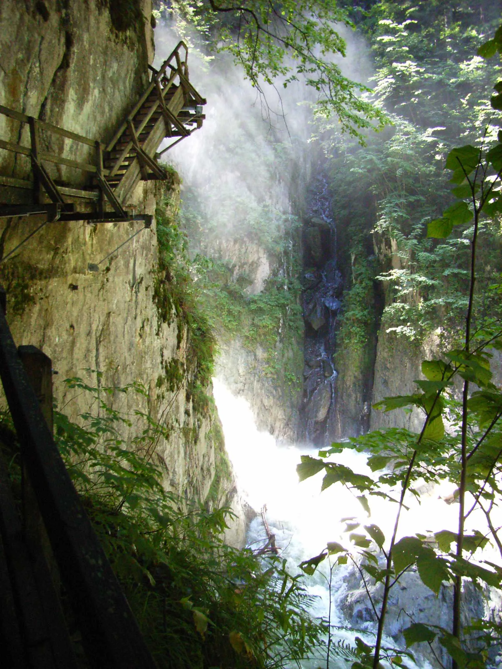 Photo showing: Gorges du Durnand, Schweiz/Valais