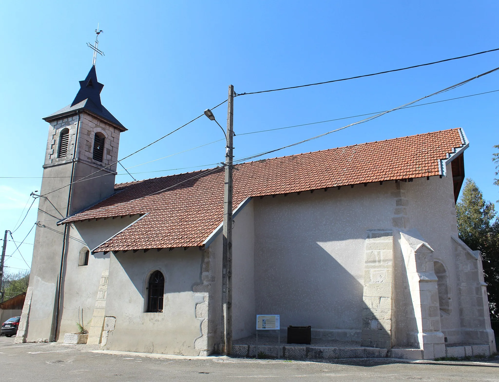 Photo showing: Église Saint-Pierre de Longecombe, Hauteville-Lompnes.