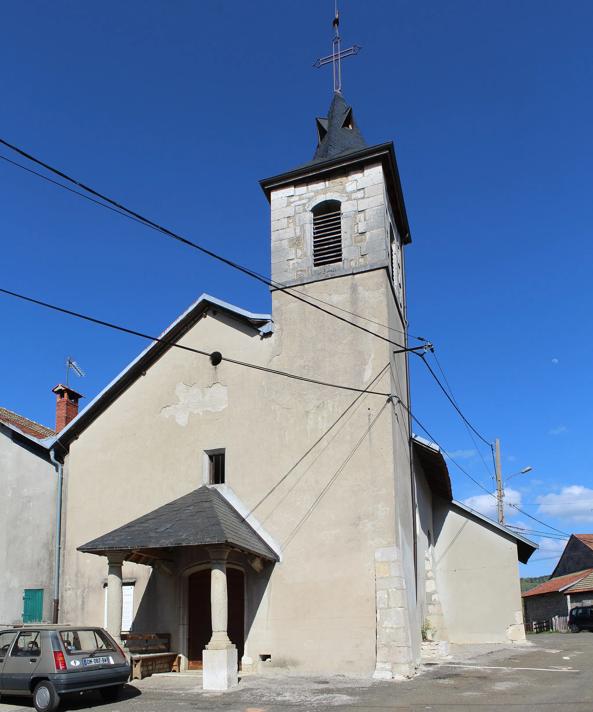 Photo showing: Église Saint-Pierre de Longecombe, Hauteville-Lompnes.