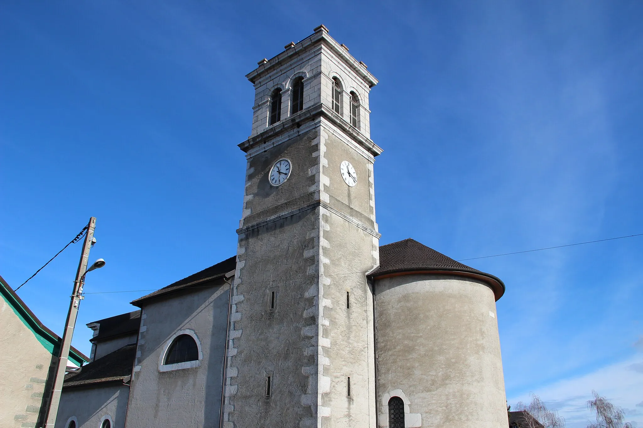 Photo showing: Church of Viry