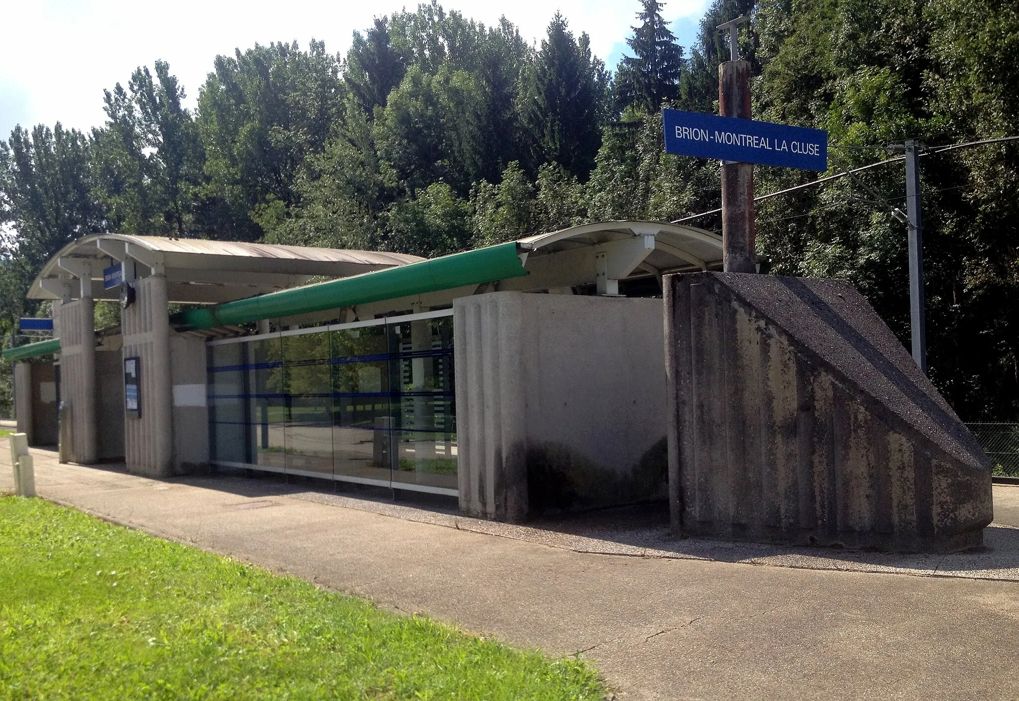 Photo showing: Gare de Brion-Montréal-La Cluse.