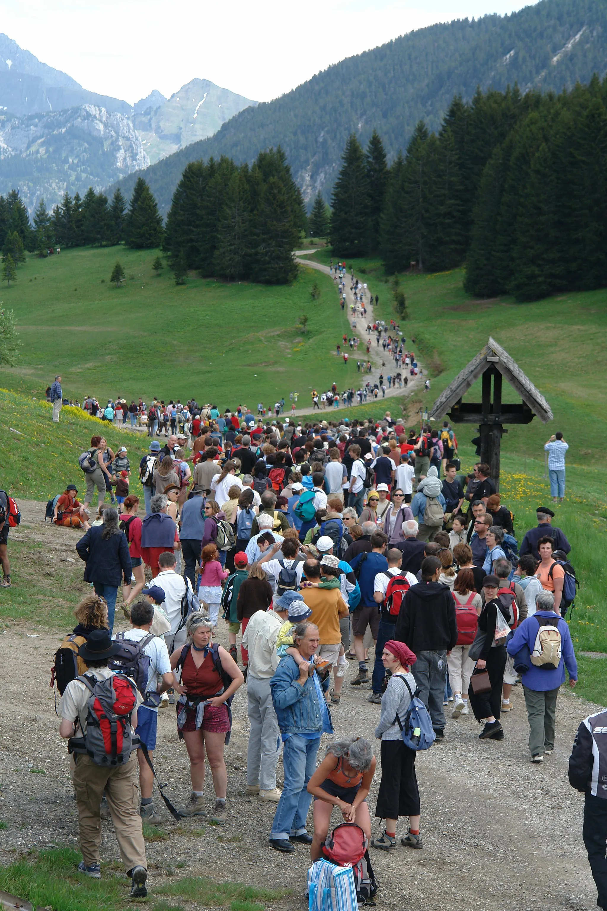 Photo showing: Rassemblement citoyen Glières