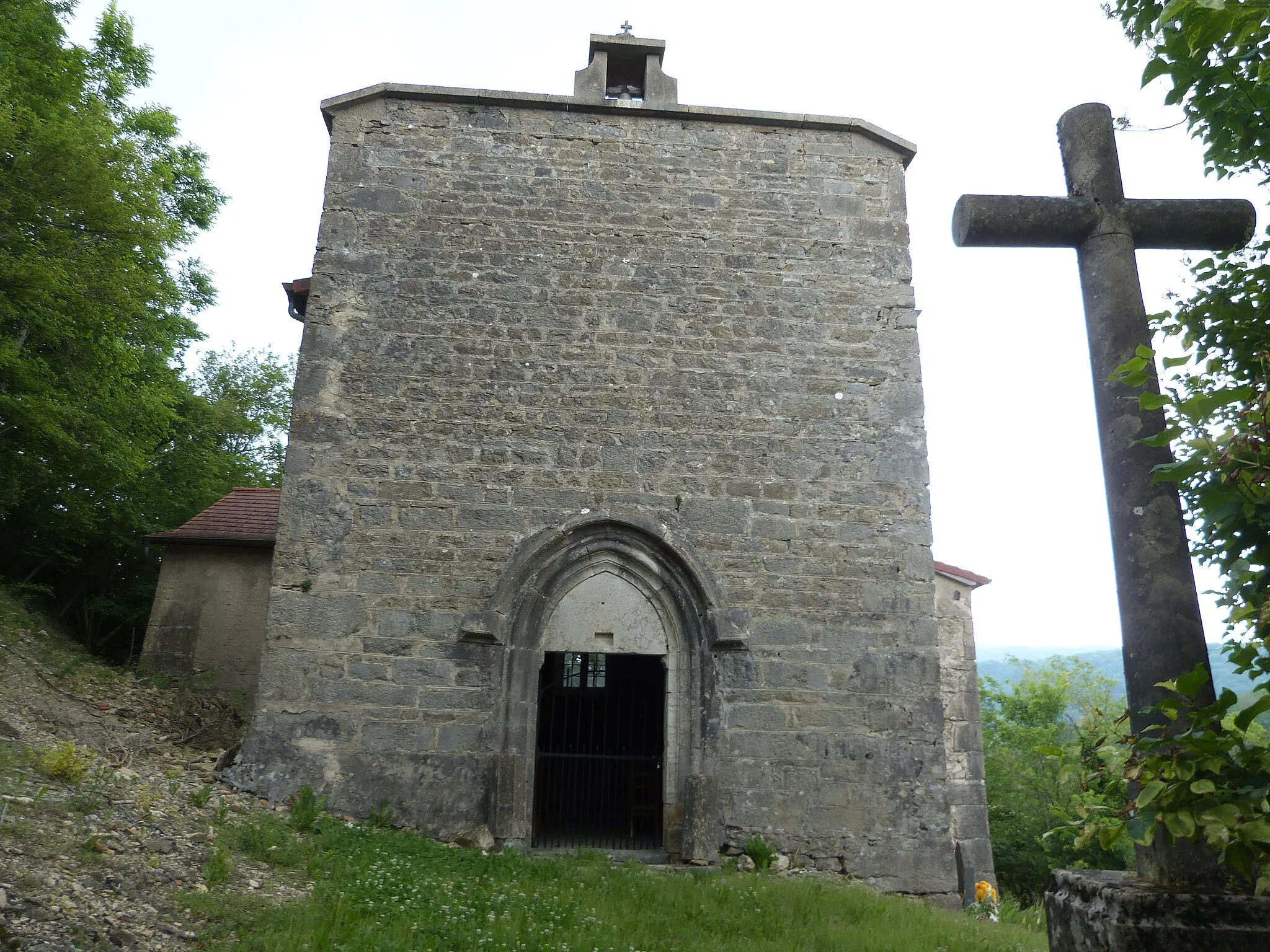 Photo showing: Vue extérieure de la Chapelle de Châtillon-de-Cornelle