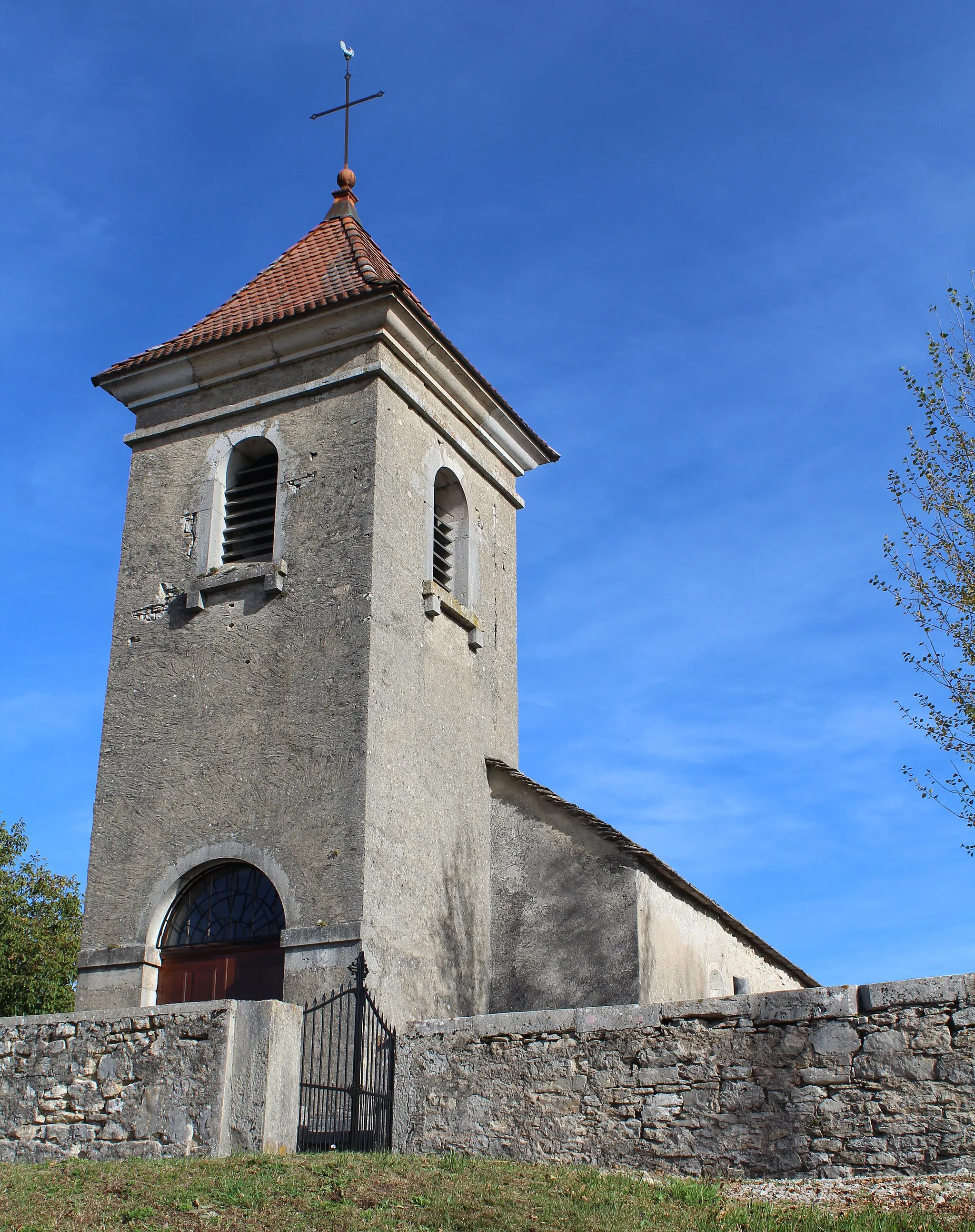 Photo showing: Église Saint-Martin de Napt, Sonthonnax-la-Montagne.