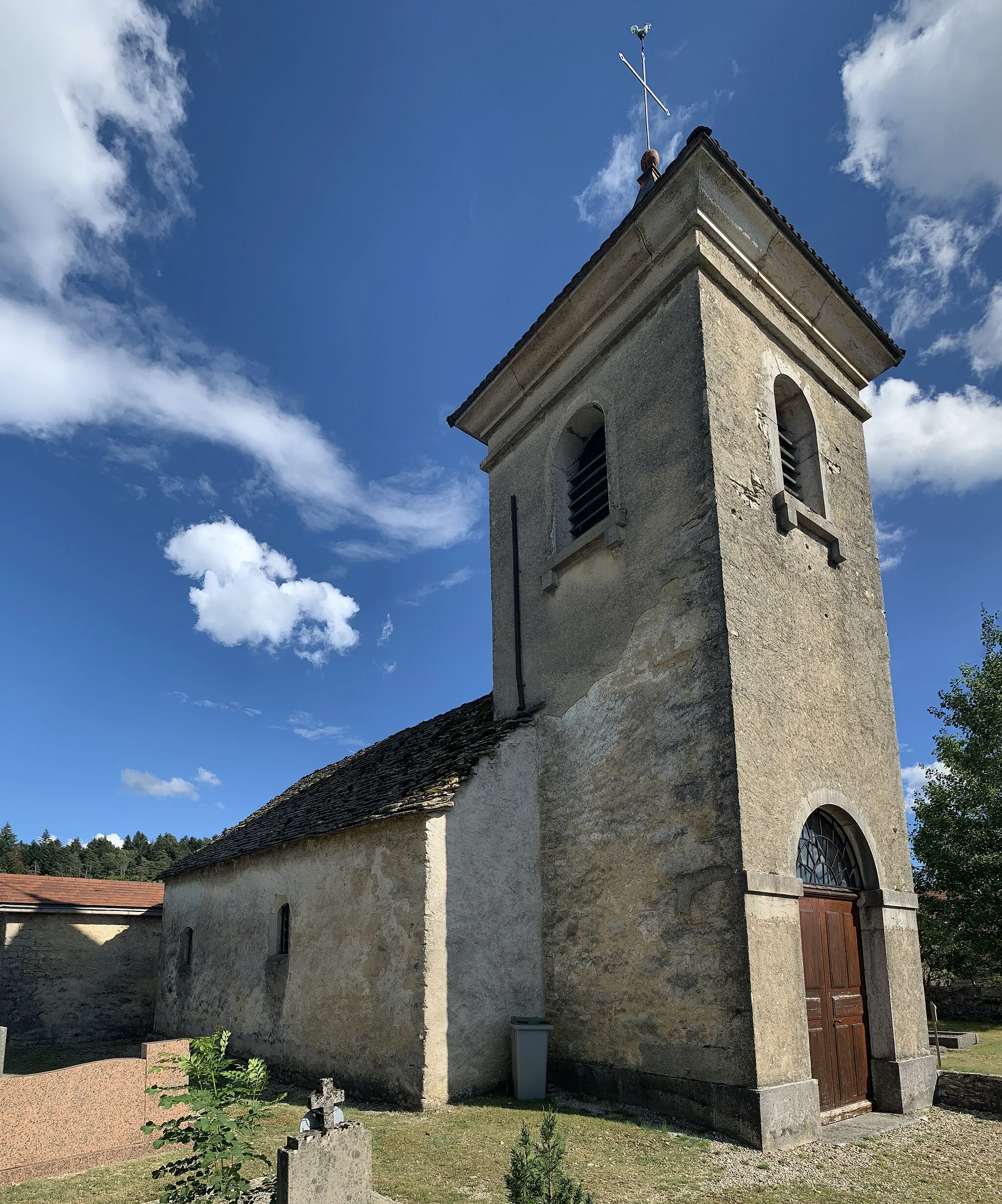 Photo showing: Église Saint-Martin de Napt, Sonthonnax-la-Montagne.