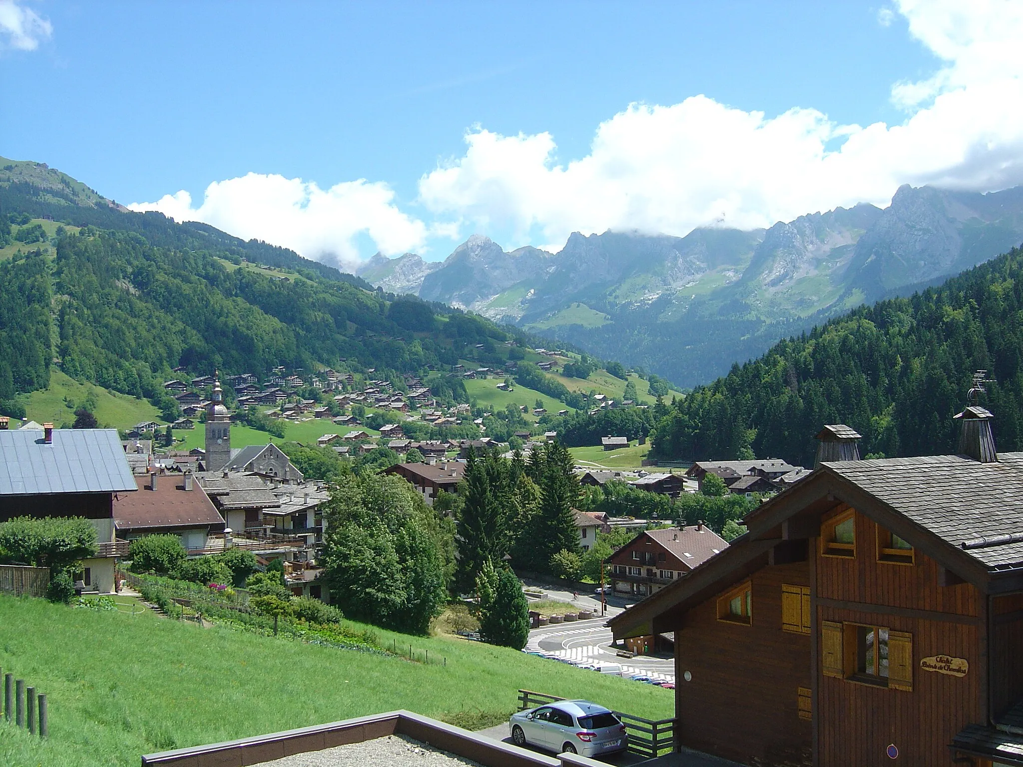 Photo showing: Vue générale de Le Grand-Bornand