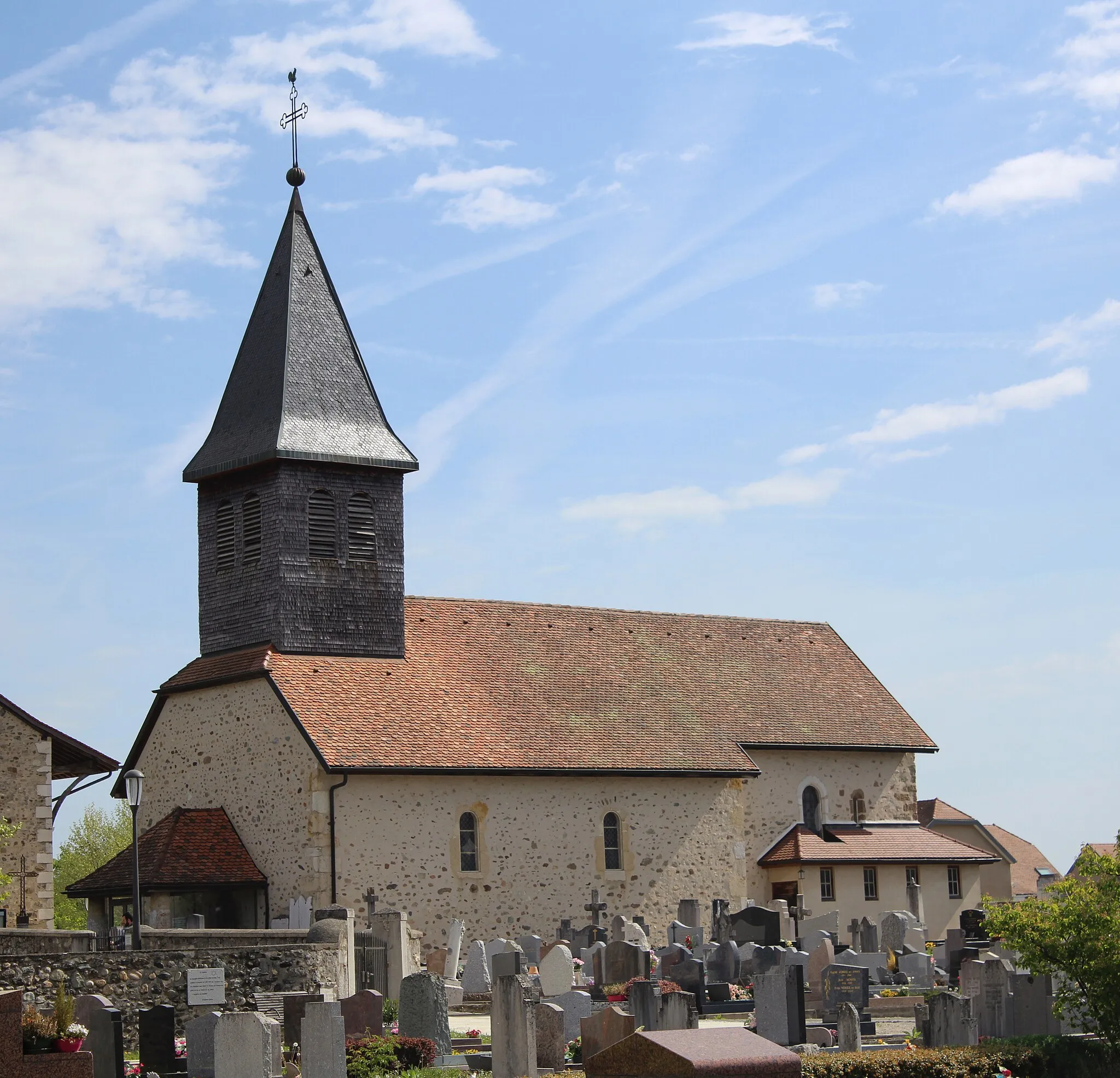 Photo showing: Église de l'Assomption de Prévessin-Moëns.