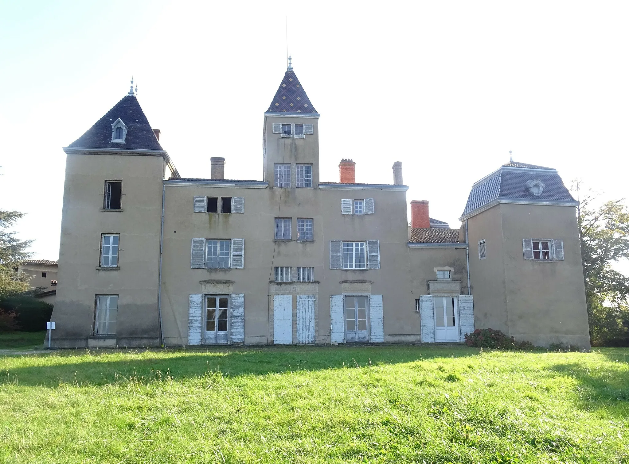 Photo showing: château de Montluzin