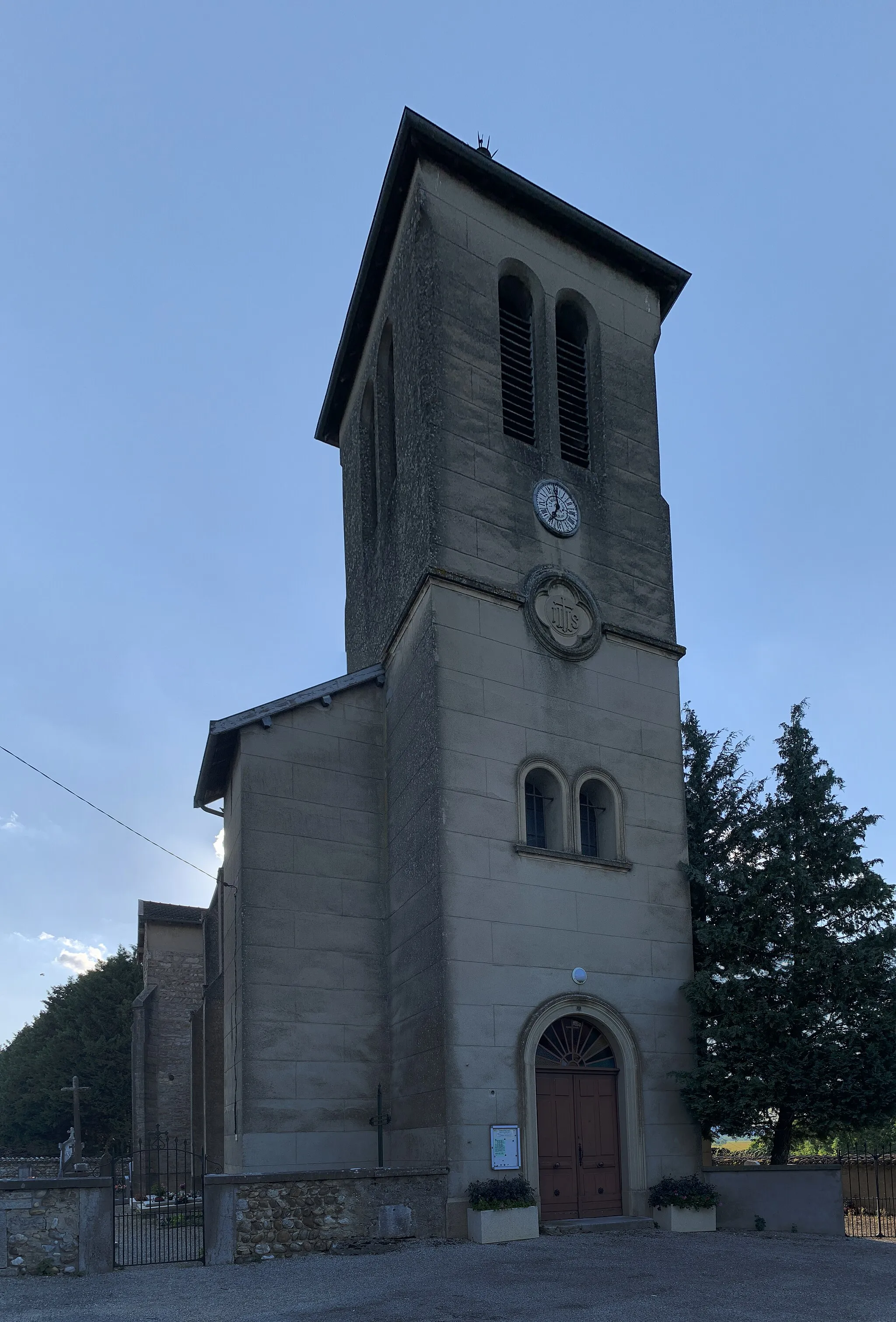 Photo showing: Église Saint-André de Rignieu-le-Désert, Chazey-sur-Ain.