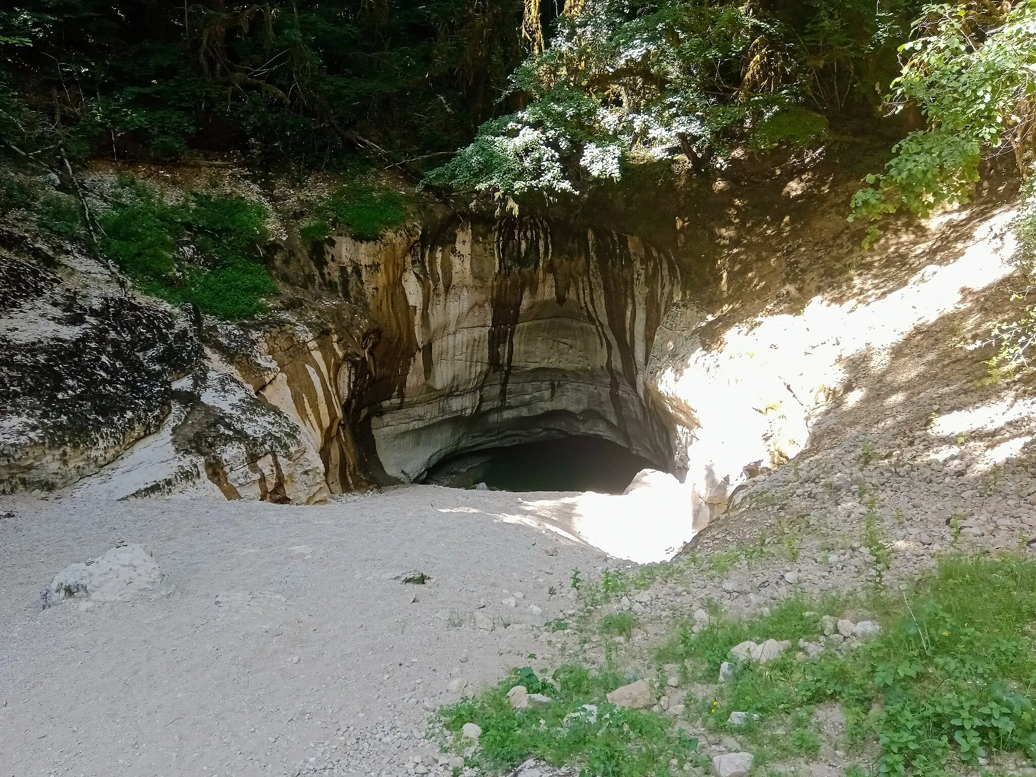 Photo showing: Source du Groin, Vieu, France