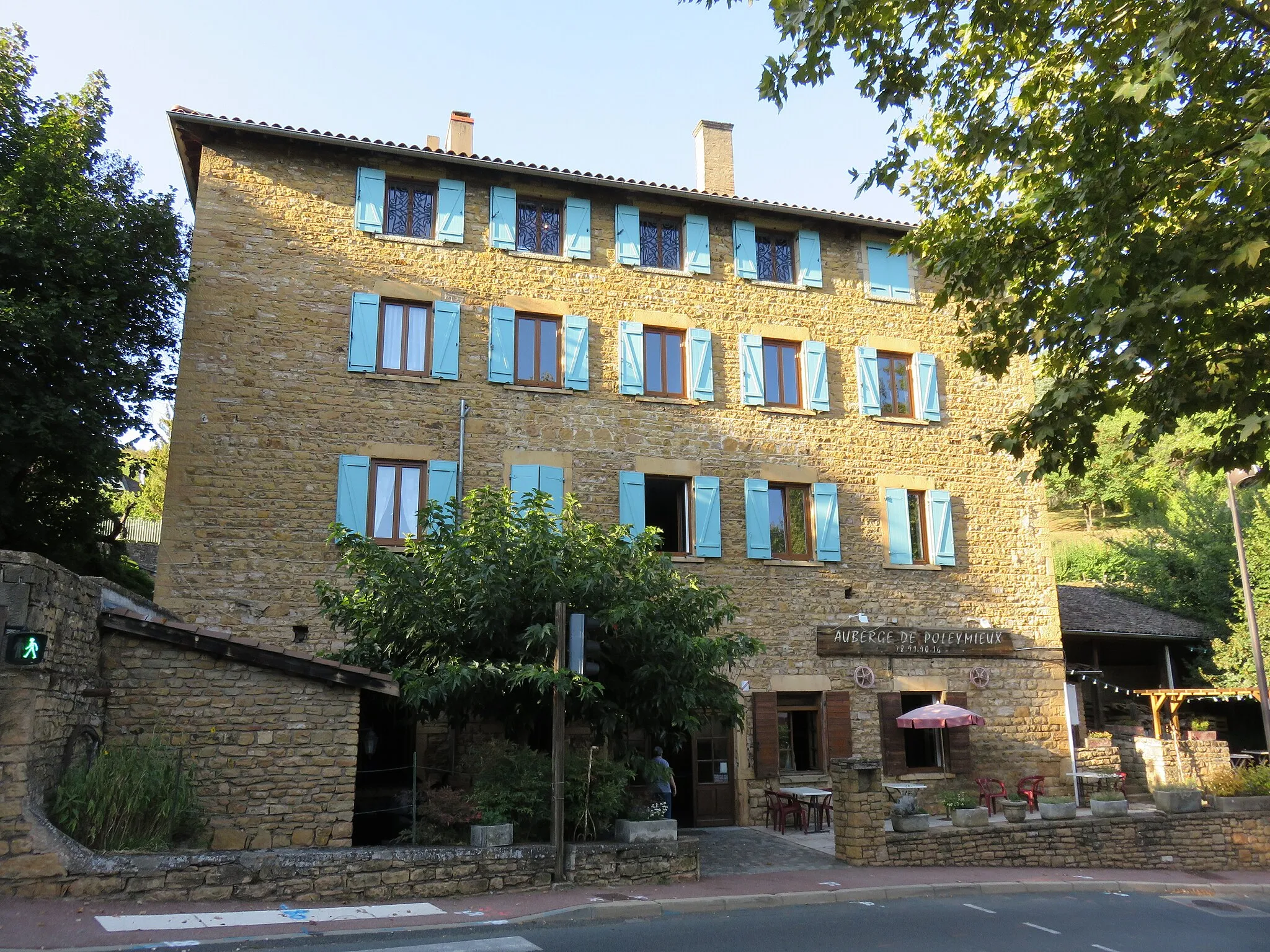 Photo showing: Auberge de Poleymieux à Poleymieux-au-Mont-d'Or (Rhône, France).