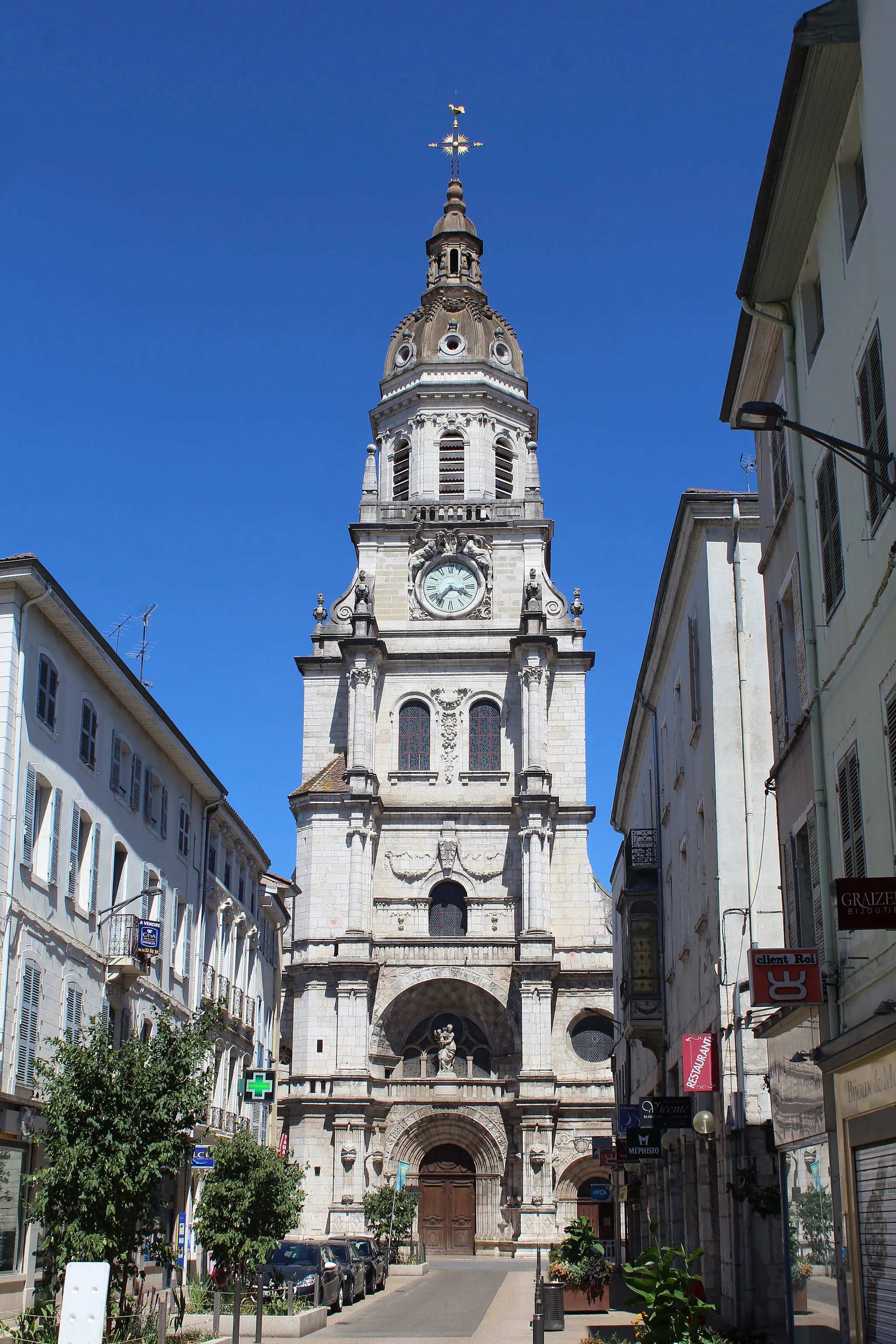 Photo showing: Co-cathédrale Notre-Dame de l'Annonciation de Bourg-en-Bresse.