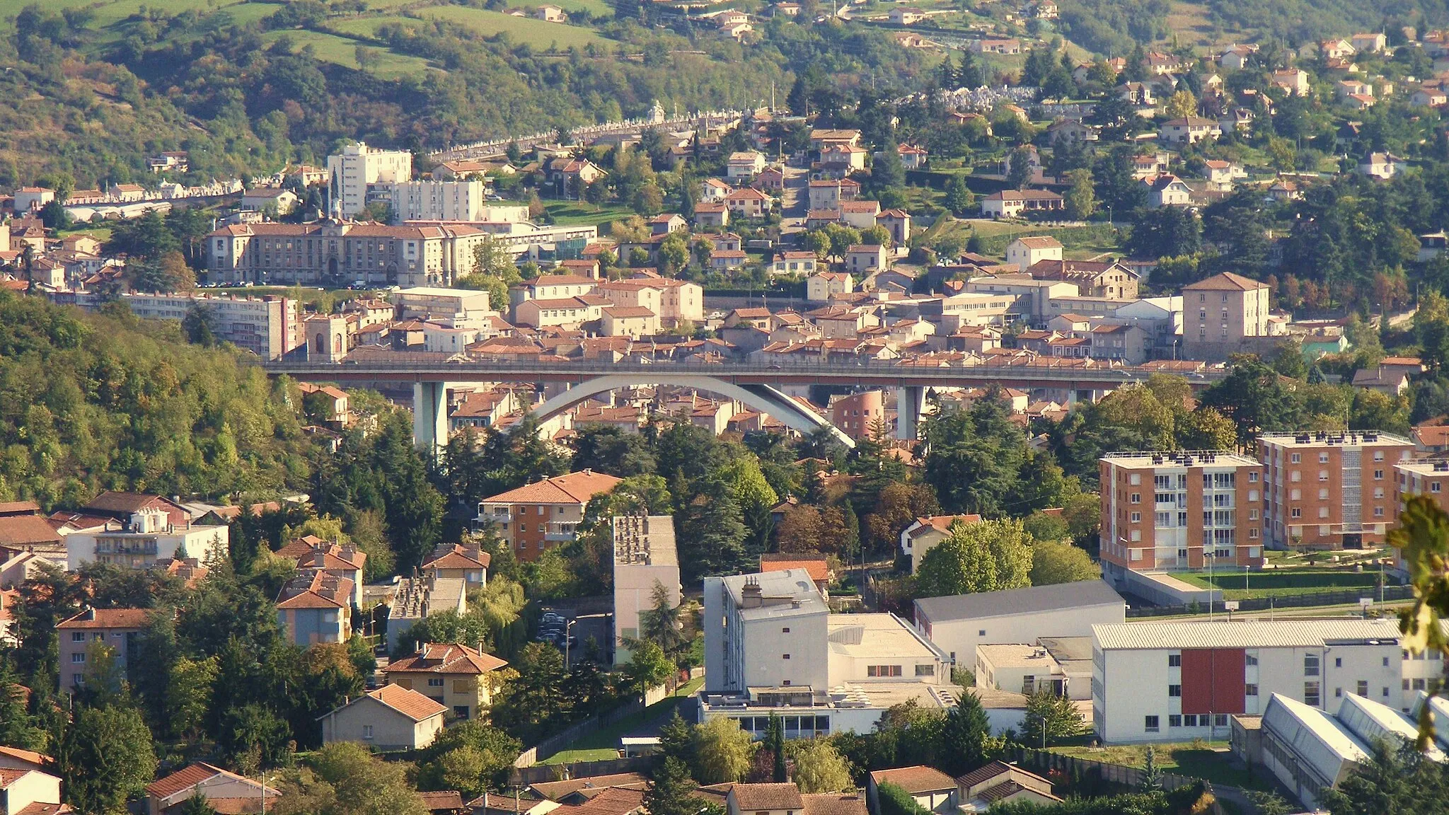 Photo showing: Vue générale du nord-ouest