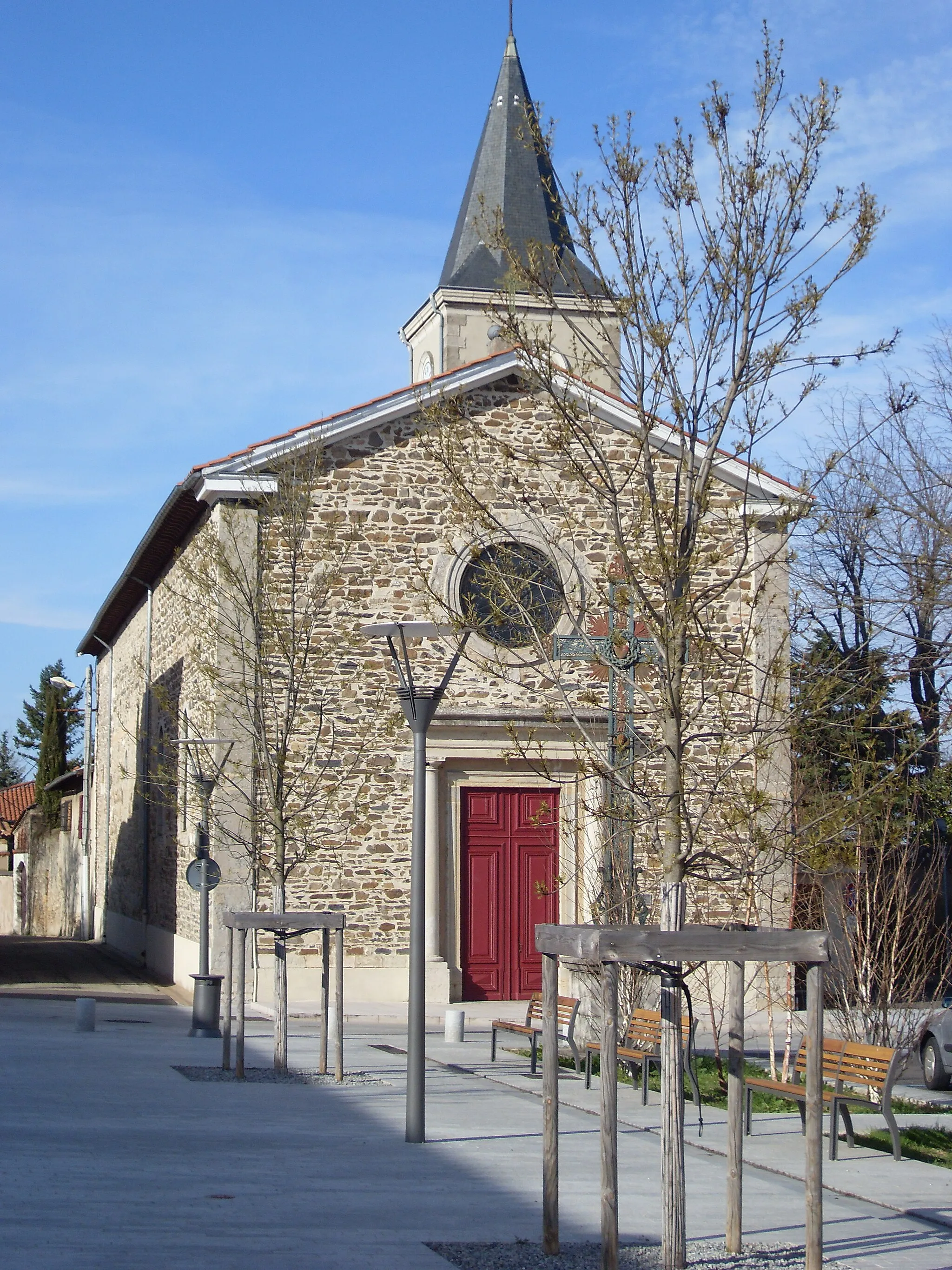 Photo showing: The Saint-Roch church in Francheville-le-Haut