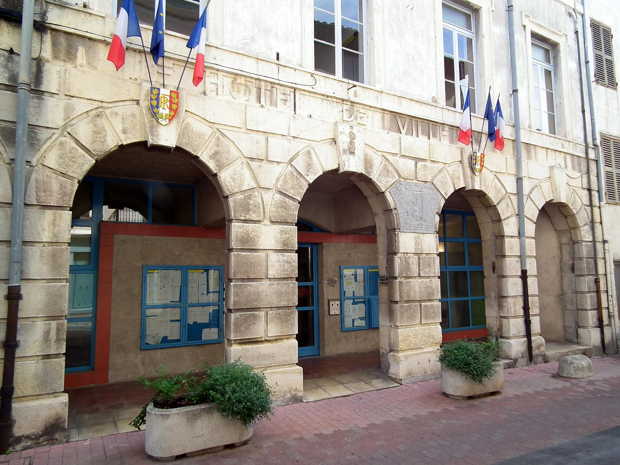 Photo showing: Town hall of Loriol-sur-Drôme - Drôme - France