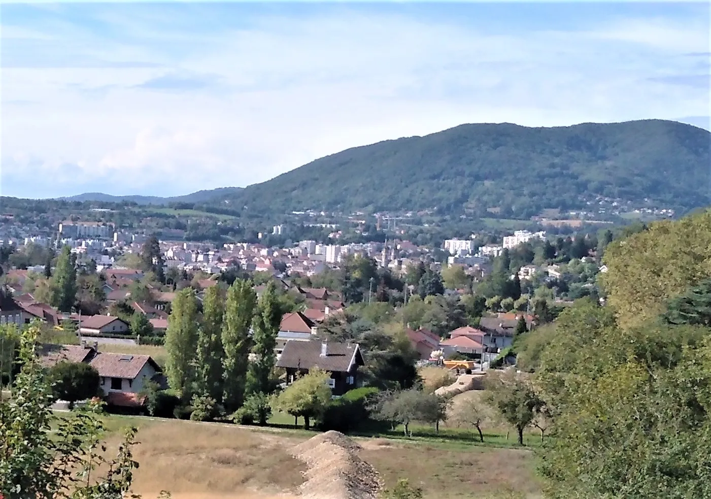 Photo showing: Voiron depuis Coublevie