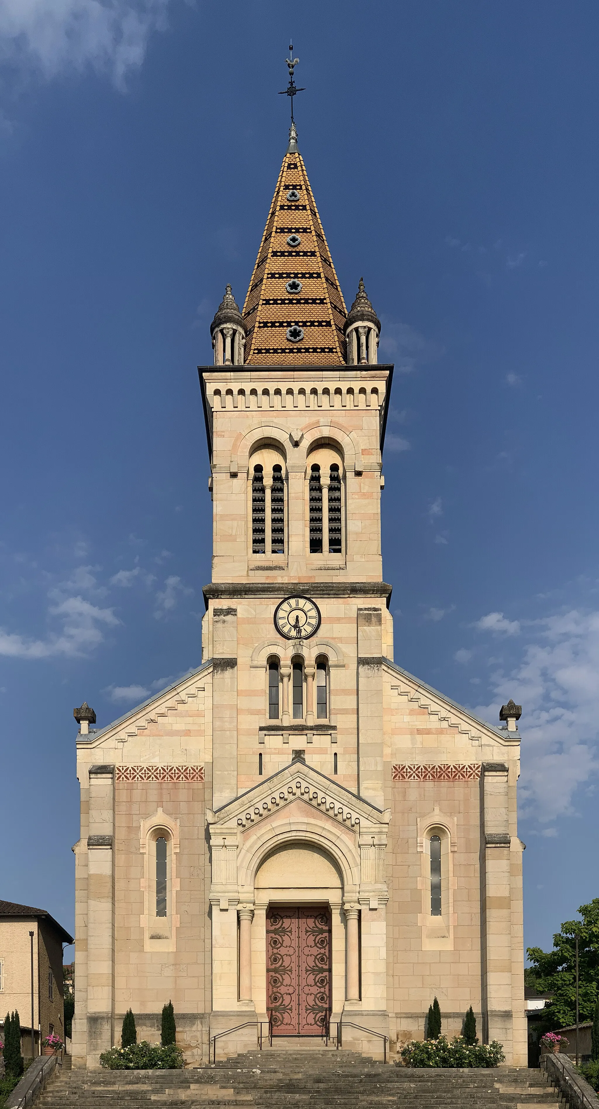 Photo showing: Église Notre-Dame-de-l'Assomption de Jassans-Riottier.
