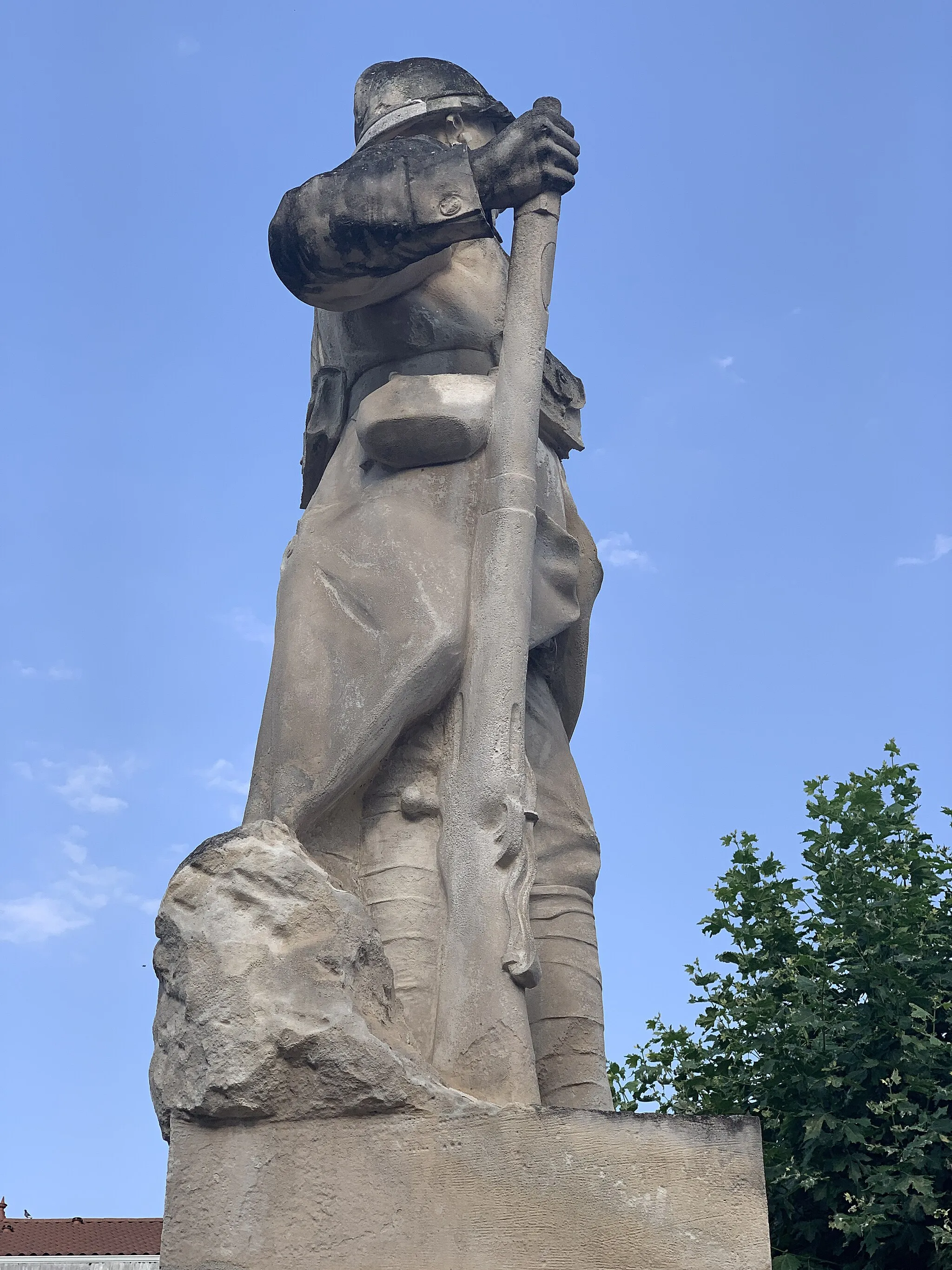 Photo showing: Monument aux morts de Jassans-Riottier.