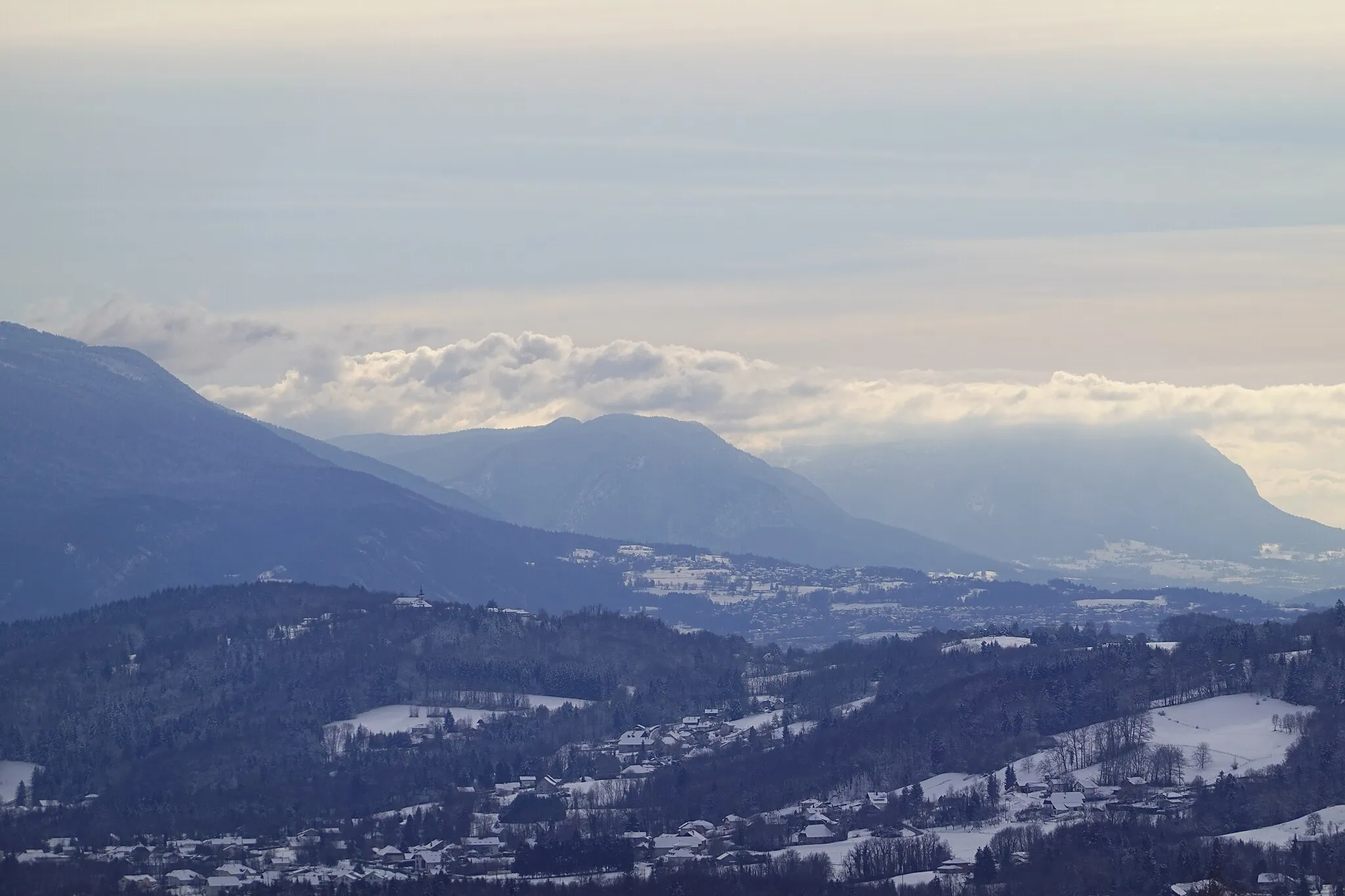 Photo showing: Bauges @ Groisy