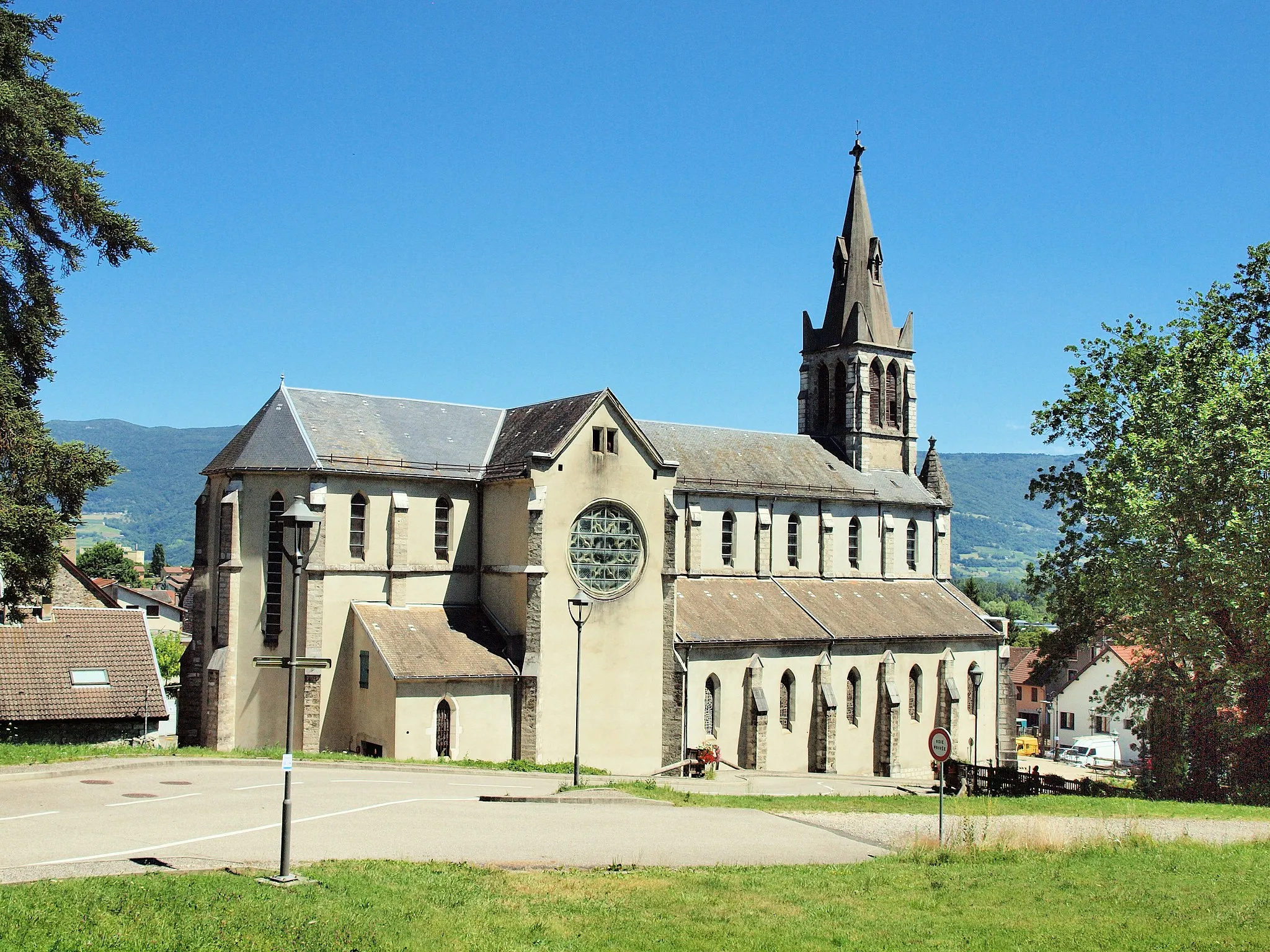 Photo showing: Église Saint-Martin de Culoz (Ain, France)