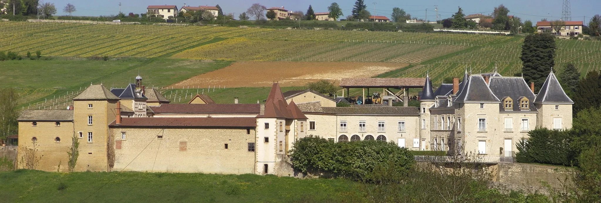 Photo showing: Castle of Saint-Fonds, Gleizé, Rhône, France