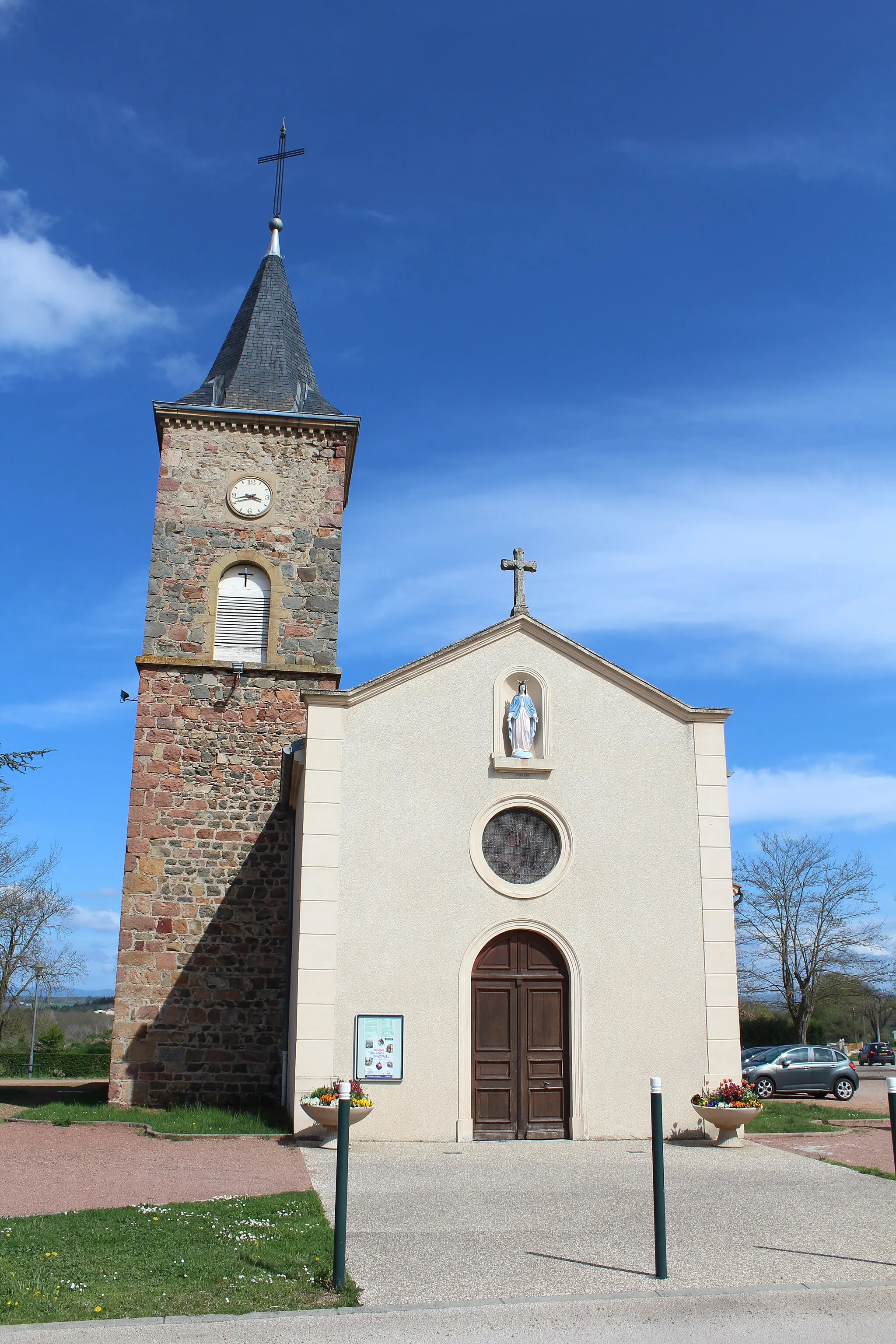 Photo showing: Église Saints-Jacques-et-Philippe de Commelle, Commelle-Vernay.