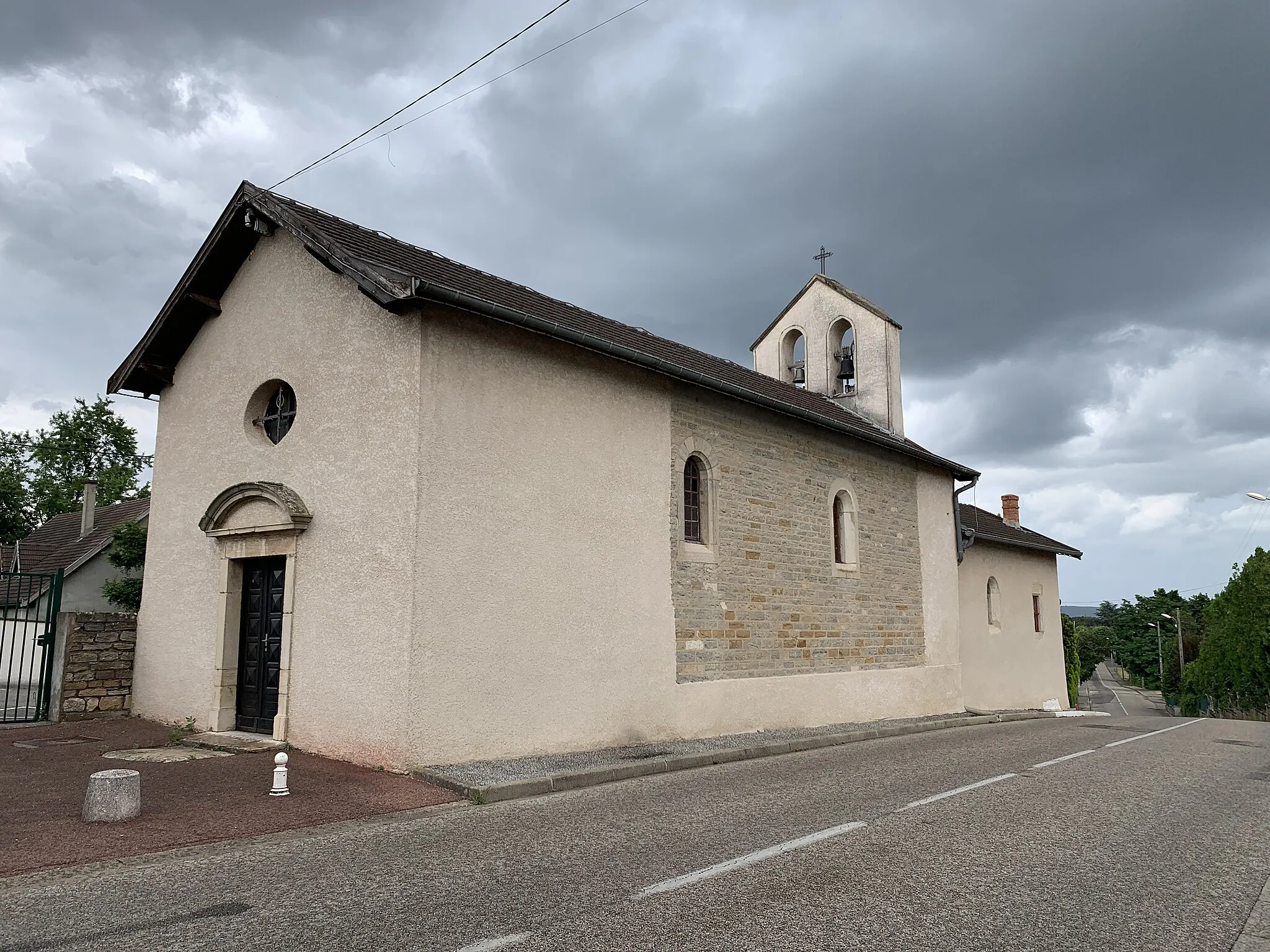 Photo showing: Église Saint-Antoine de Charvieu, Charvieu-Chavagneux.