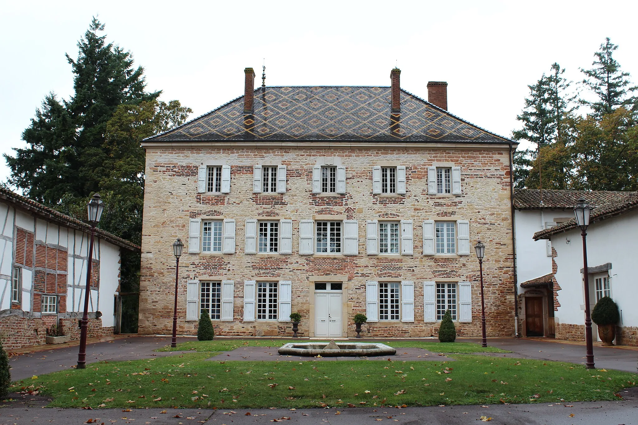 Photo showing: Château de Luponnas à Vonnas.