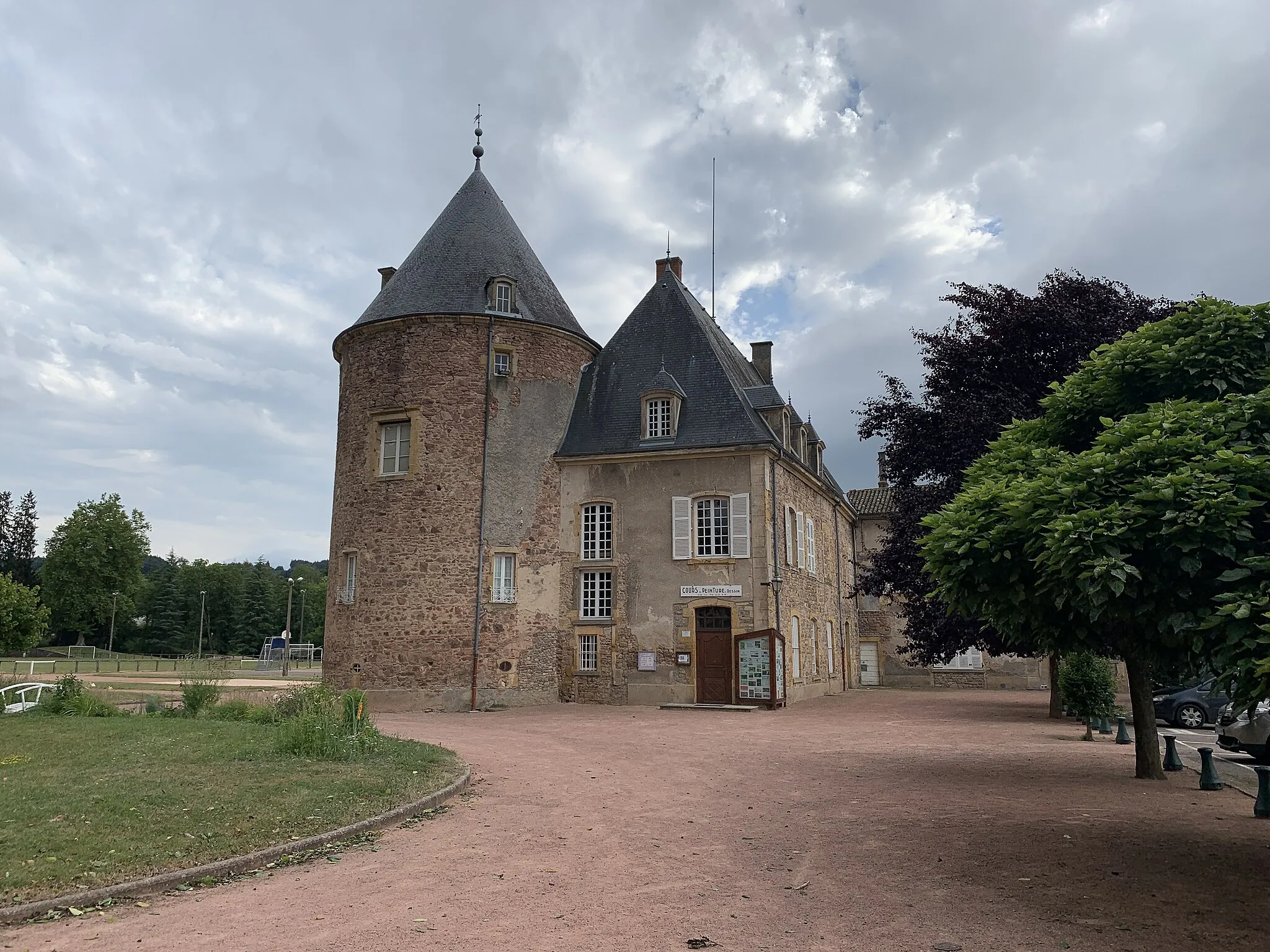 Photo showing: Château de Chauffailles.