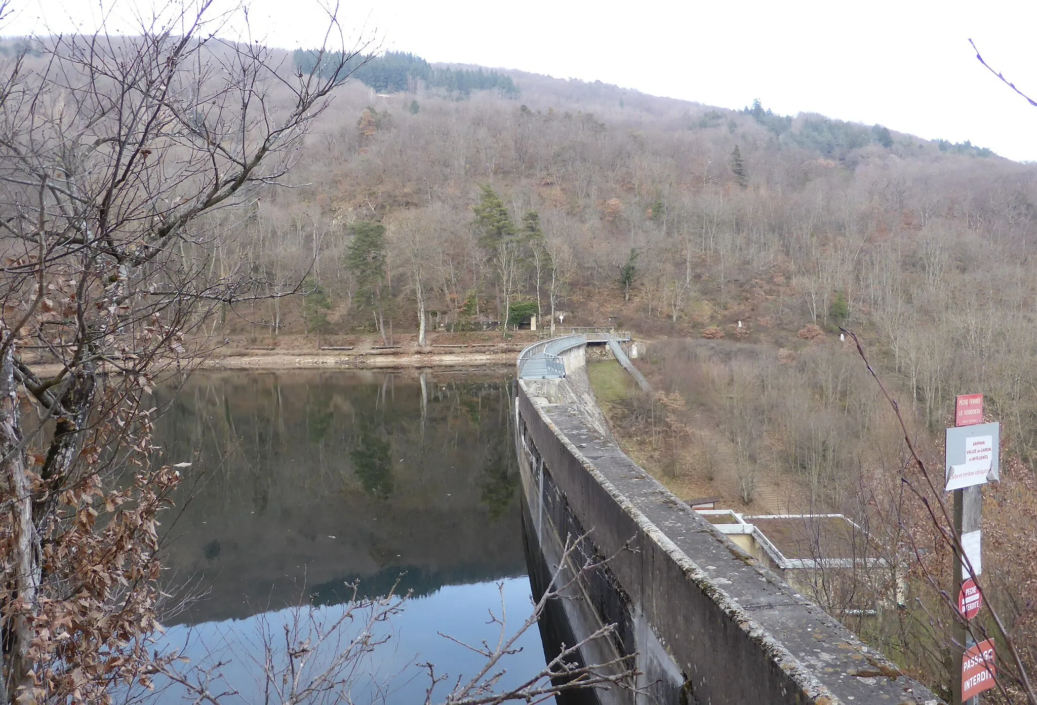 Photo showing: autre vue du barrage