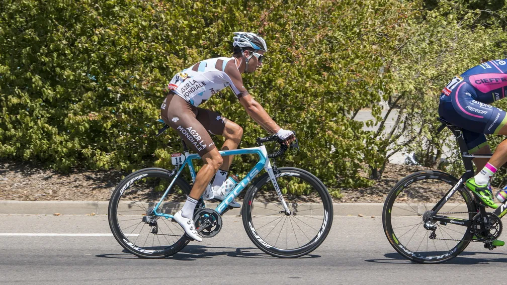 Photo showing: Mickaël Cher durant le Tour de France 2015