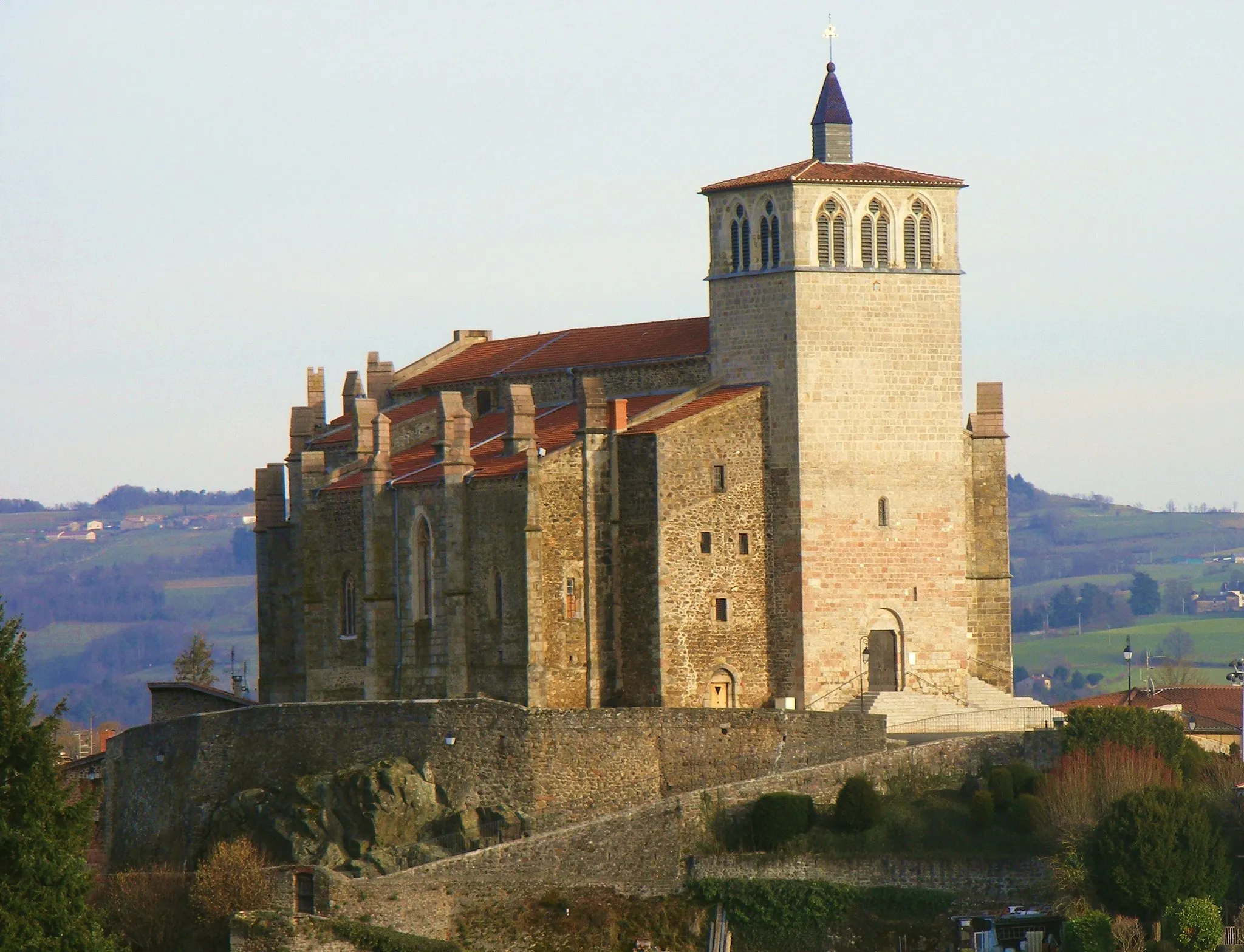 Photo showing: Vue extérieure depuis le Nord-Ouest