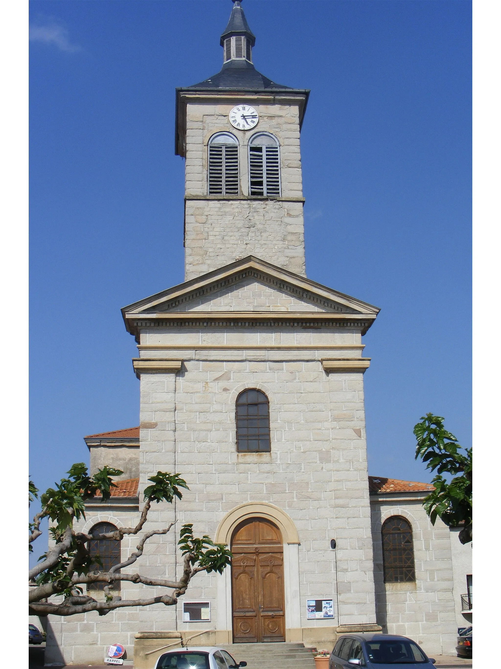Photo showing: église de Génilac