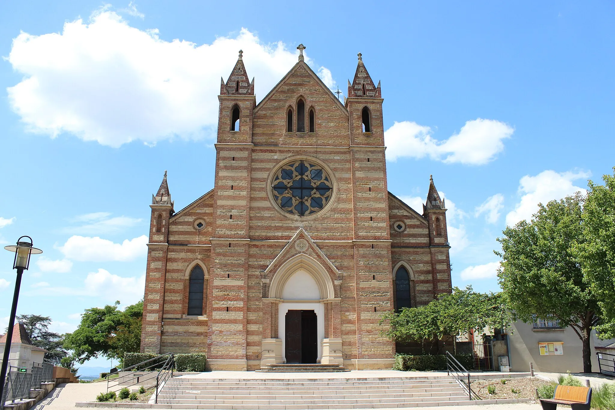 Photo showing: Église Saint-Barthélemy à Genas.